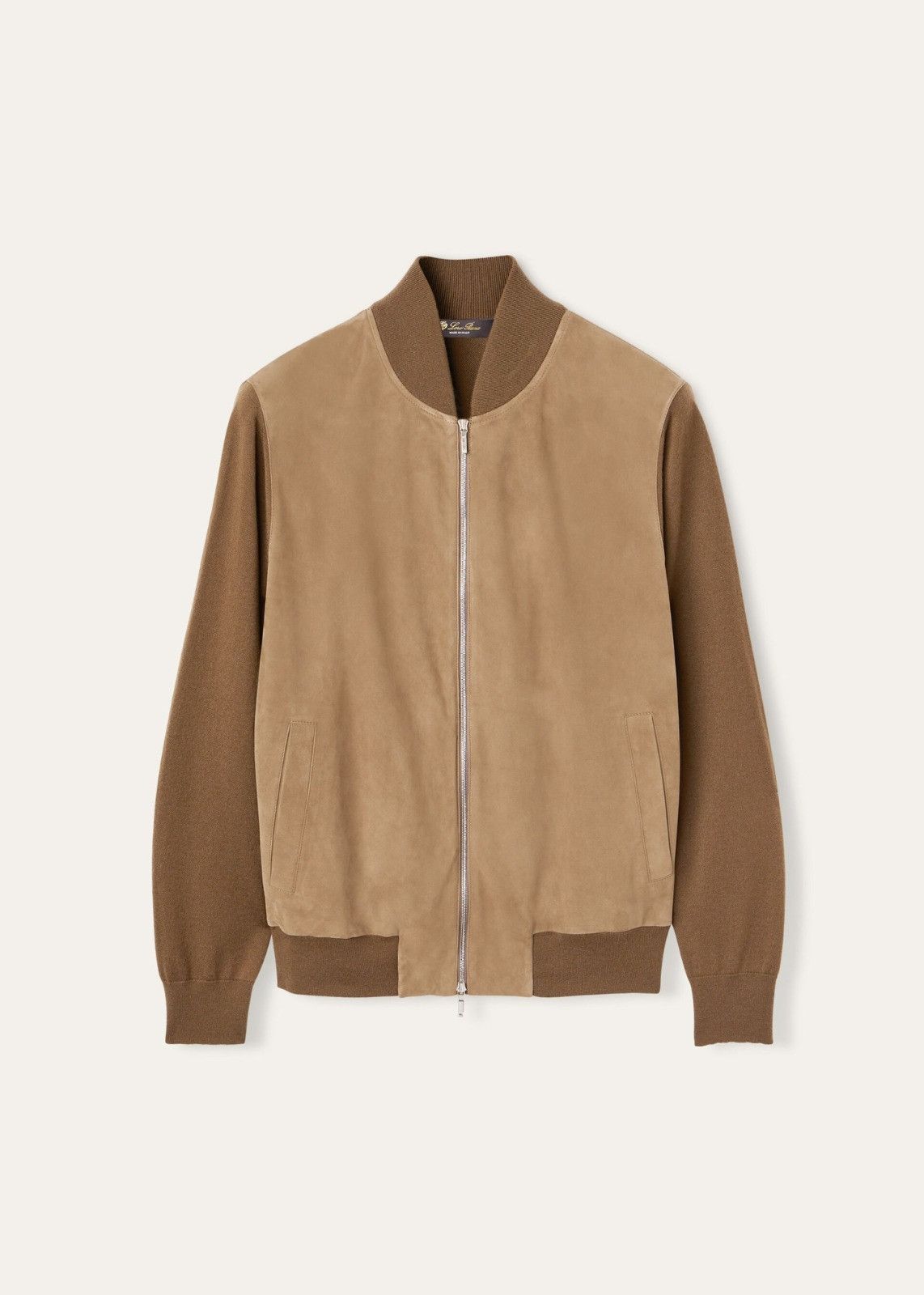 Loro Piana o1srvl11e0225 FAM4998 Lp Ivy Bomber Jacket in Brown Size US S / EU 44-46 / 1 - 1 Thumbnail