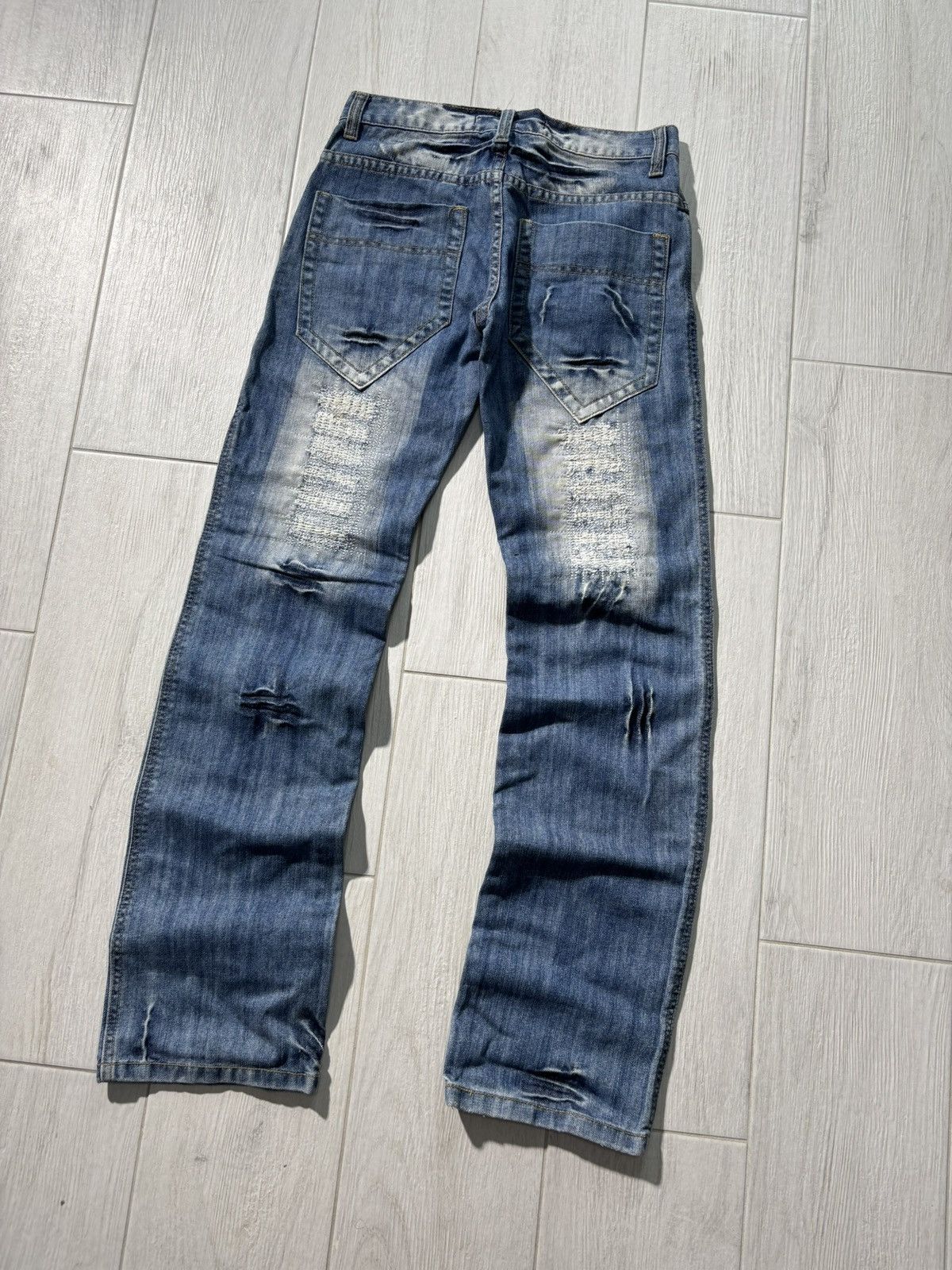 Japanese Brand Vintage Y2K Japanese Jeans Distressed Retro USA Style Size US 30 / EU 46 - 6 Thumbnail