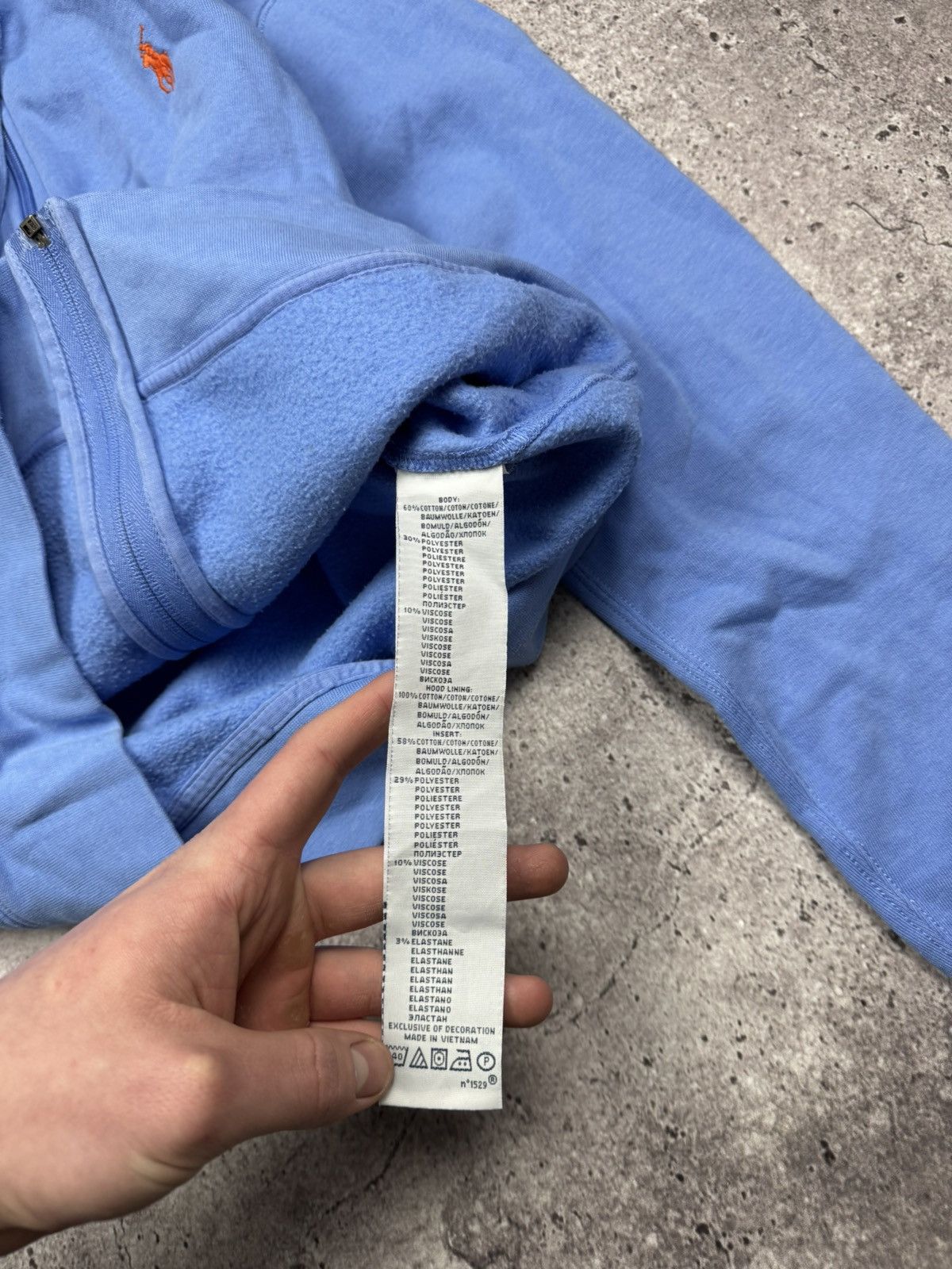 Polo Ralph Lauren Vintage Polo Ralph Lauren Y2K Zip Hoodie Japanesse Style Size US S / EU 44-46 / 1 - 7 Thumbnail