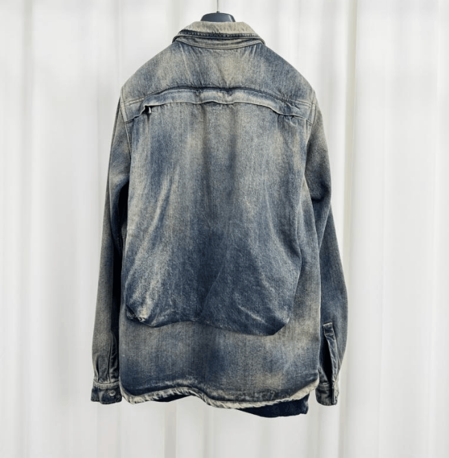Rick Owens Rick Owens Washed Denim Shirt Jacket Size US XS / EU 42 / 0 - 3 Thumbnail