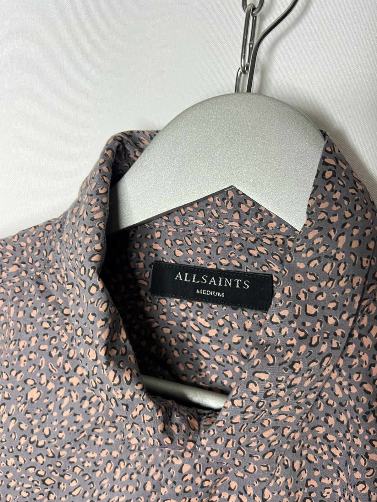 Allsaints AllSaints Luxury Overprinted Shirt Short Sleeve Size US M / EU 48-50 / 2 - 6 Thumbnail