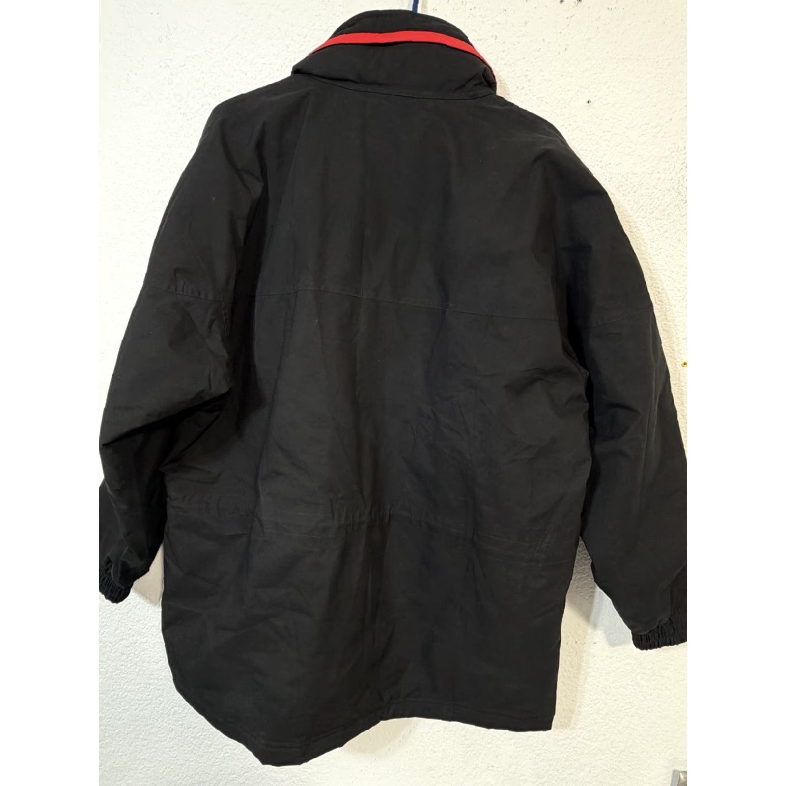 Eddie Bauer Eddie Bauer Women's Jacket Parka L Black Goretex Insulated Ultrex All Weather Hooded Zip Pakra Coat polyester nylon lining Size L / US 10 / IT 46 - 6 Thumbnail