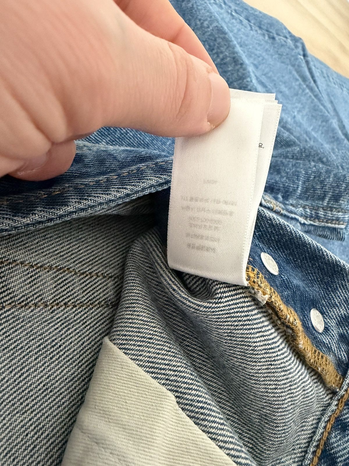 Supreme Supreme FW24 Regular Jean Washed Indigo Size US 32 / EU 48 - 16 Thumbnail