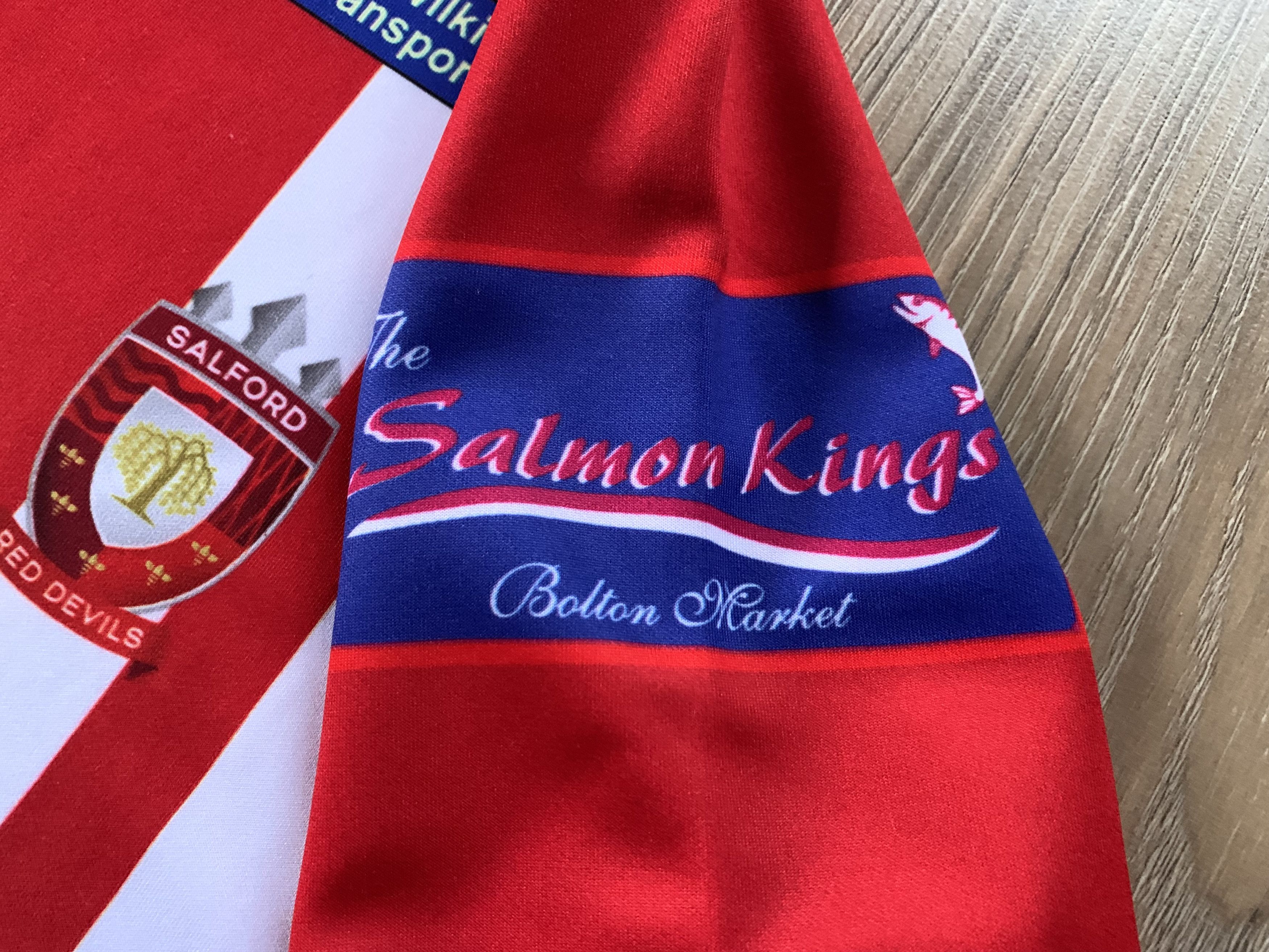 Kappa × Vintage Vintage Kappa Salford Red Devils Rugby Jersey Size US M / EU 48-50 / 2 - 5 Thumbnail