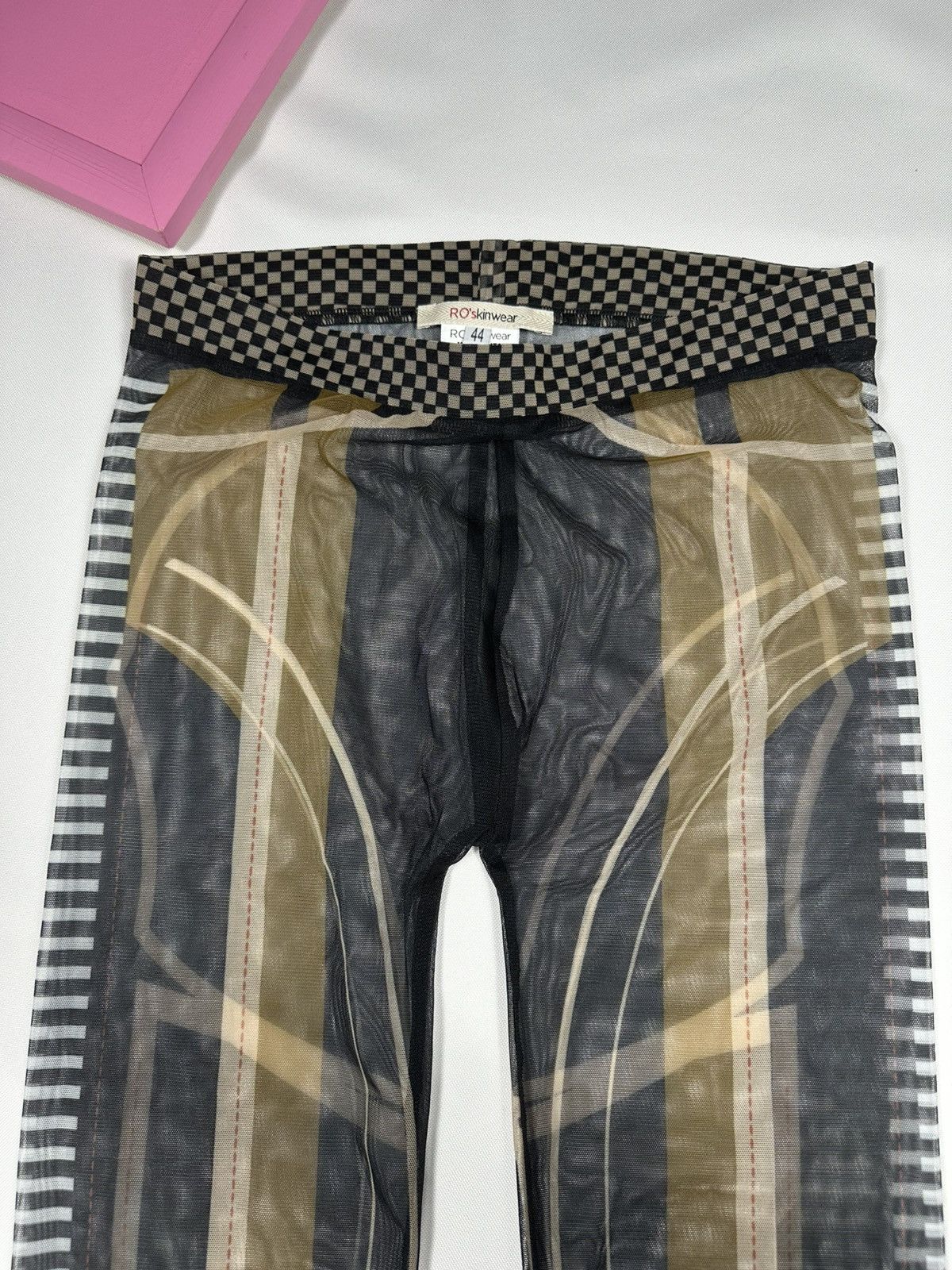 Other Ro’Skinwear Woman Leggings Slim Tatoo Mesh Printed Size 26" / US 2 / IT 38 - 9 Thumbnail