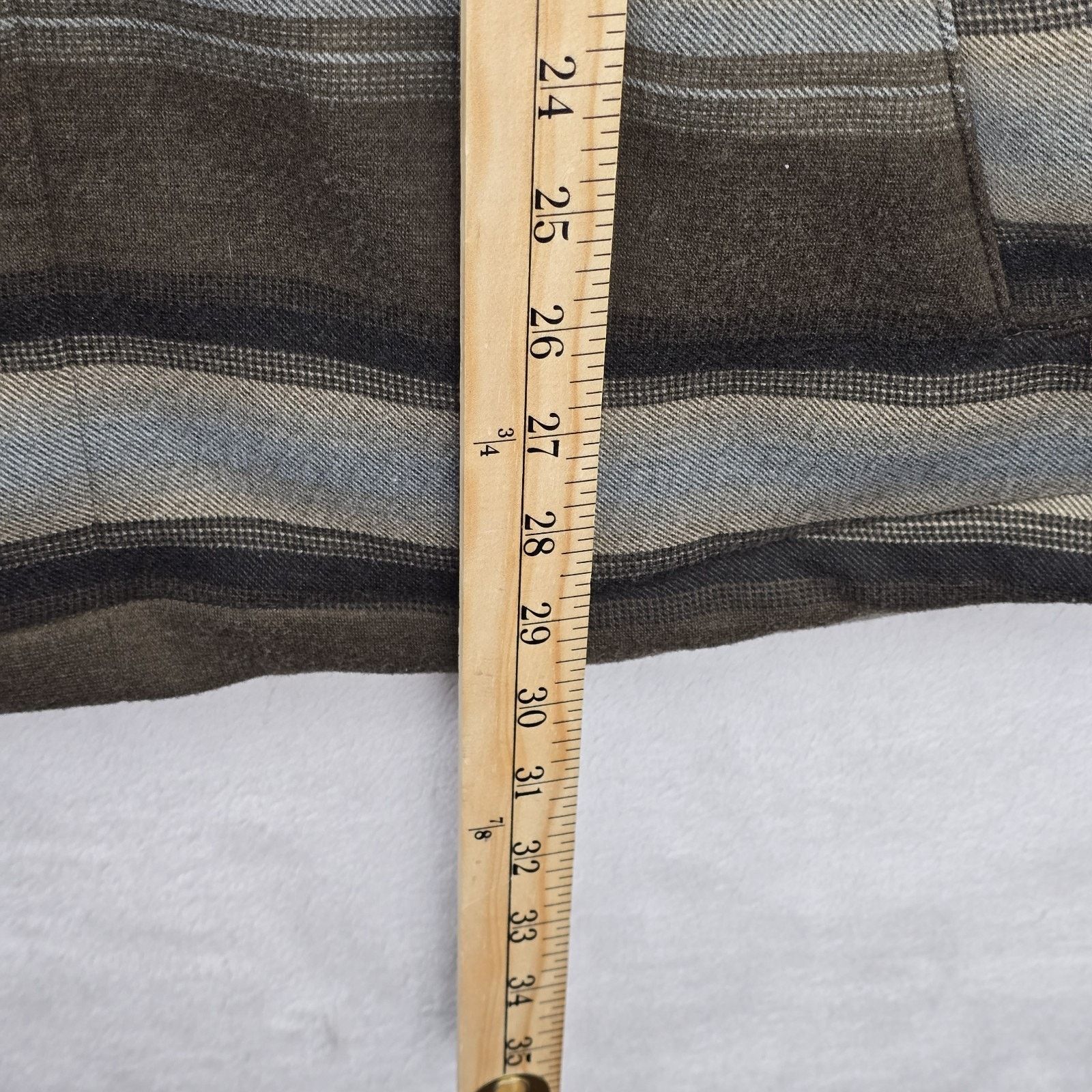 Quiksilver Quiksilver Hooded Shirt Jacket Medium Striped Shacket Size US M / EU 48-50 / 2 - 9 Thumbnail