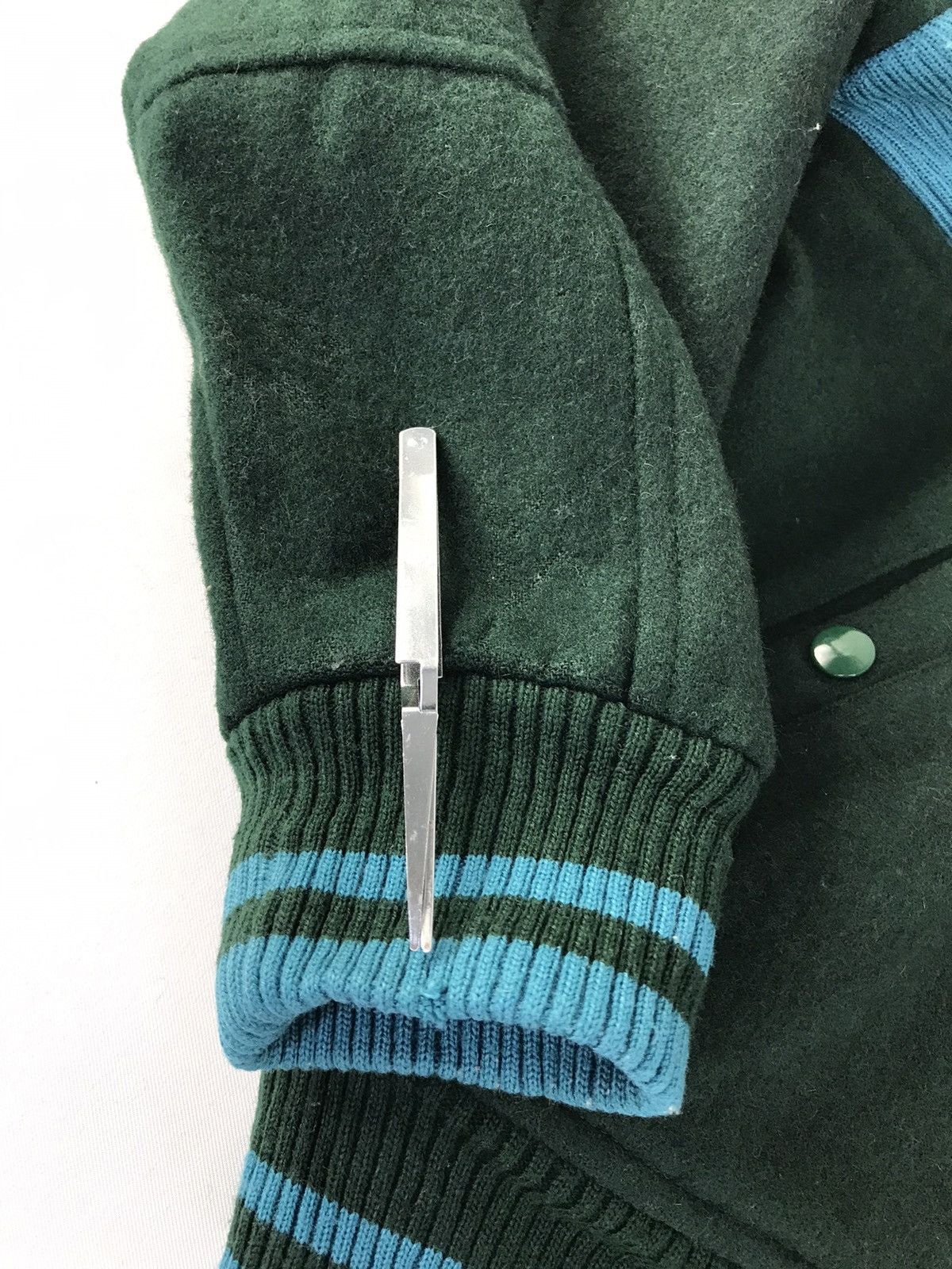 Vintage Vintage Cocodes Varsity Jacket Distressed Green Colour Style Size US M / EU 48-50 / 2 - 10 Thumbnail