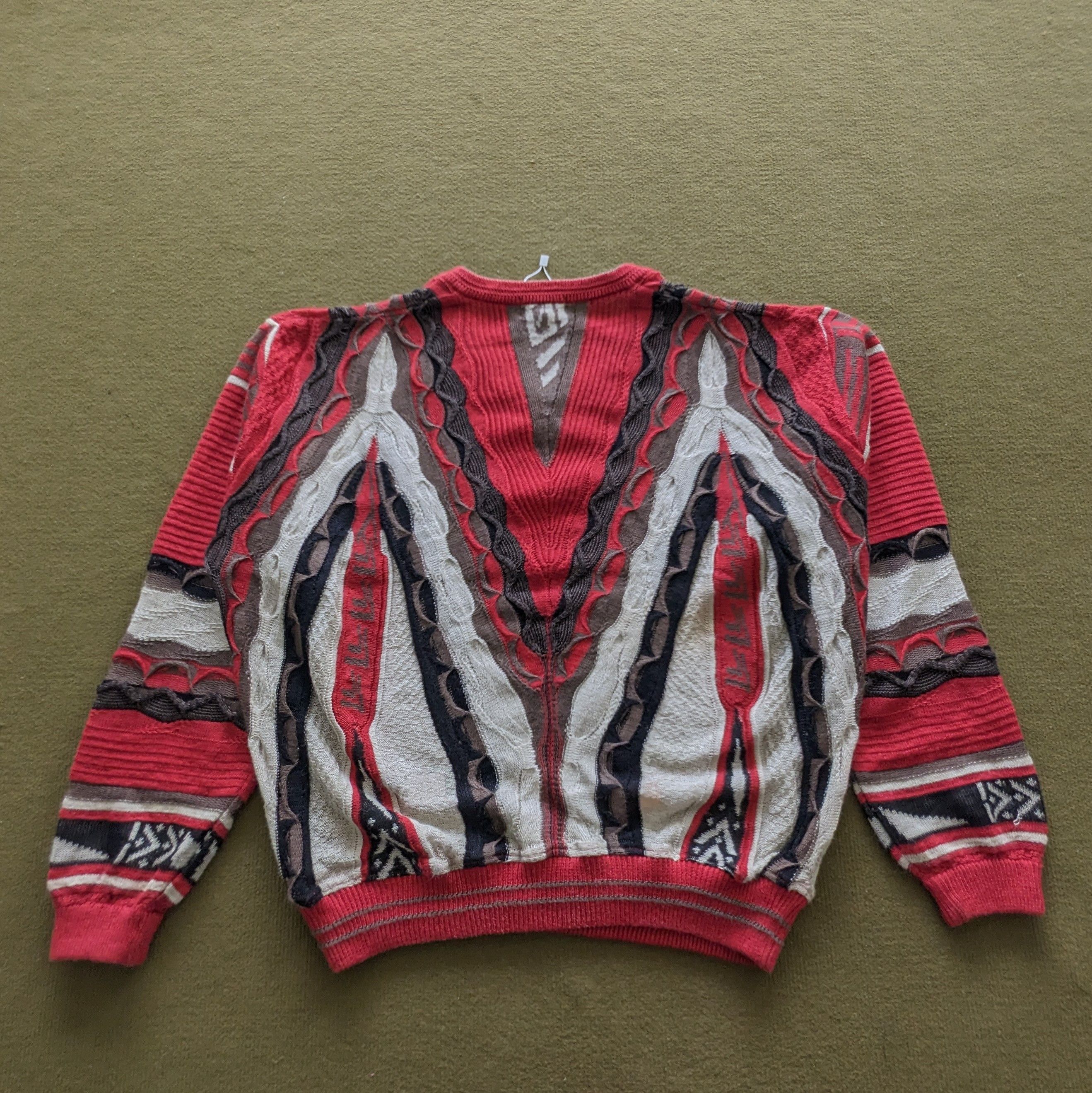 Other Vintage CORSINI ITALIA Fashion Style Sweatshirt Size US XL / EU 56 / 4 - 2 Thumbnail
