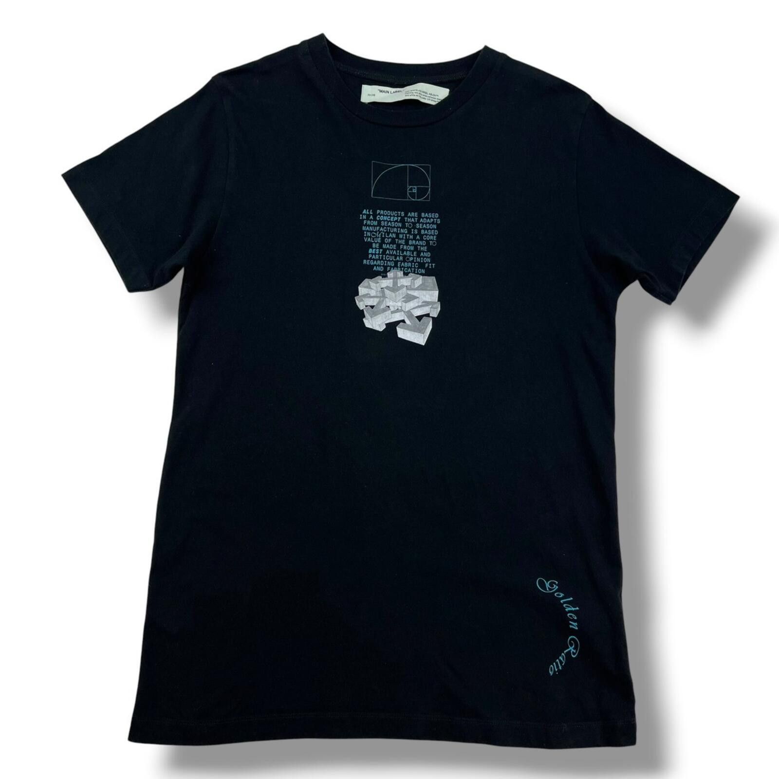 Off-White Off-White Dripping Arrows Black T Shirt Size US S / EU 44-46 / 1 - 3 Thumbnail