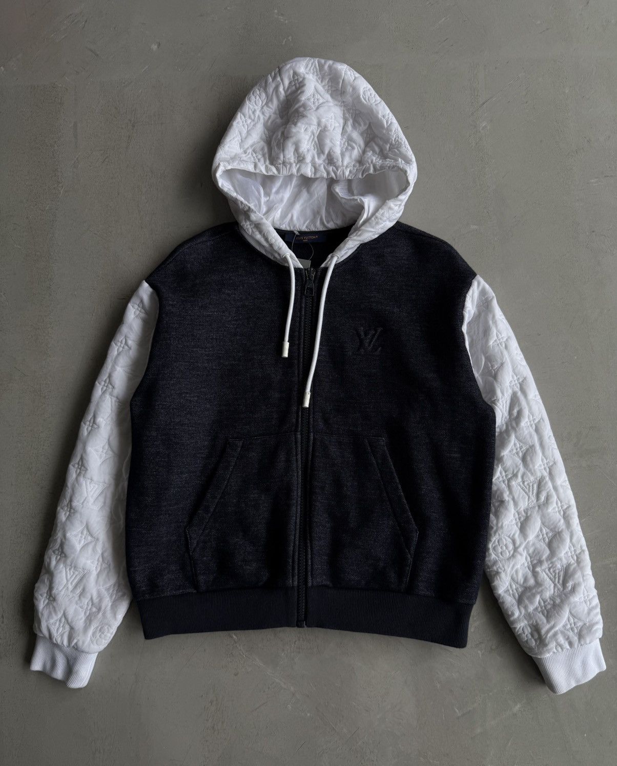 Louis Vuitton - Hybrid Denim Monogram Zip Jacket