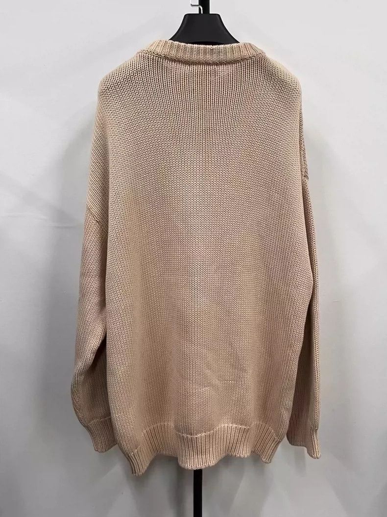 Balenciaga Balenciaga Logo Long Sleeve Knit Sweater-2506 Size US S / EU 44-46 / 1 - 2 Thumbnail