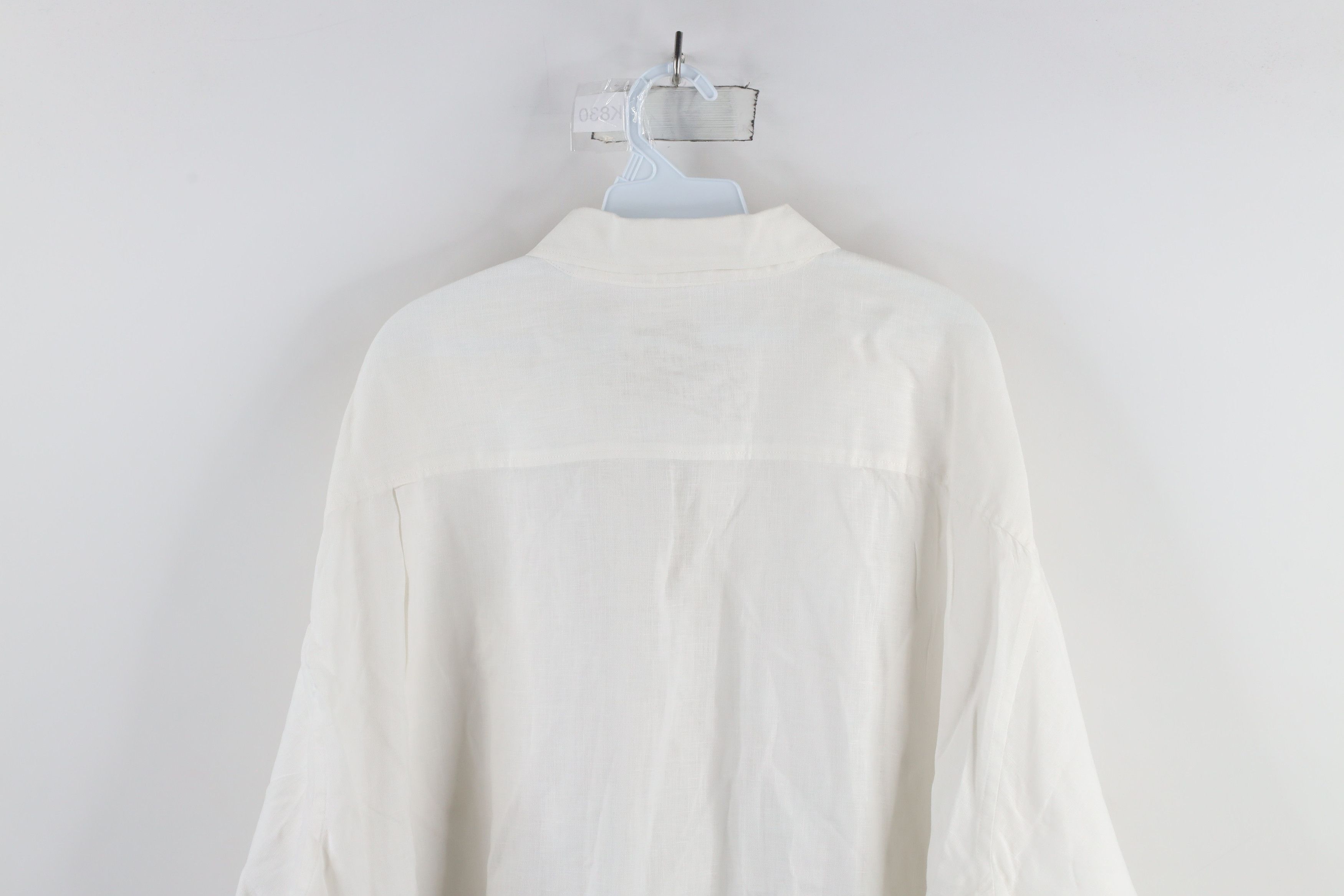 Tommy Bahama × Vintage Vintage Tommy Bahama Relax Collared Button Shirt White Size US XXL / EU 58 / 5 - 11 Thumbnail