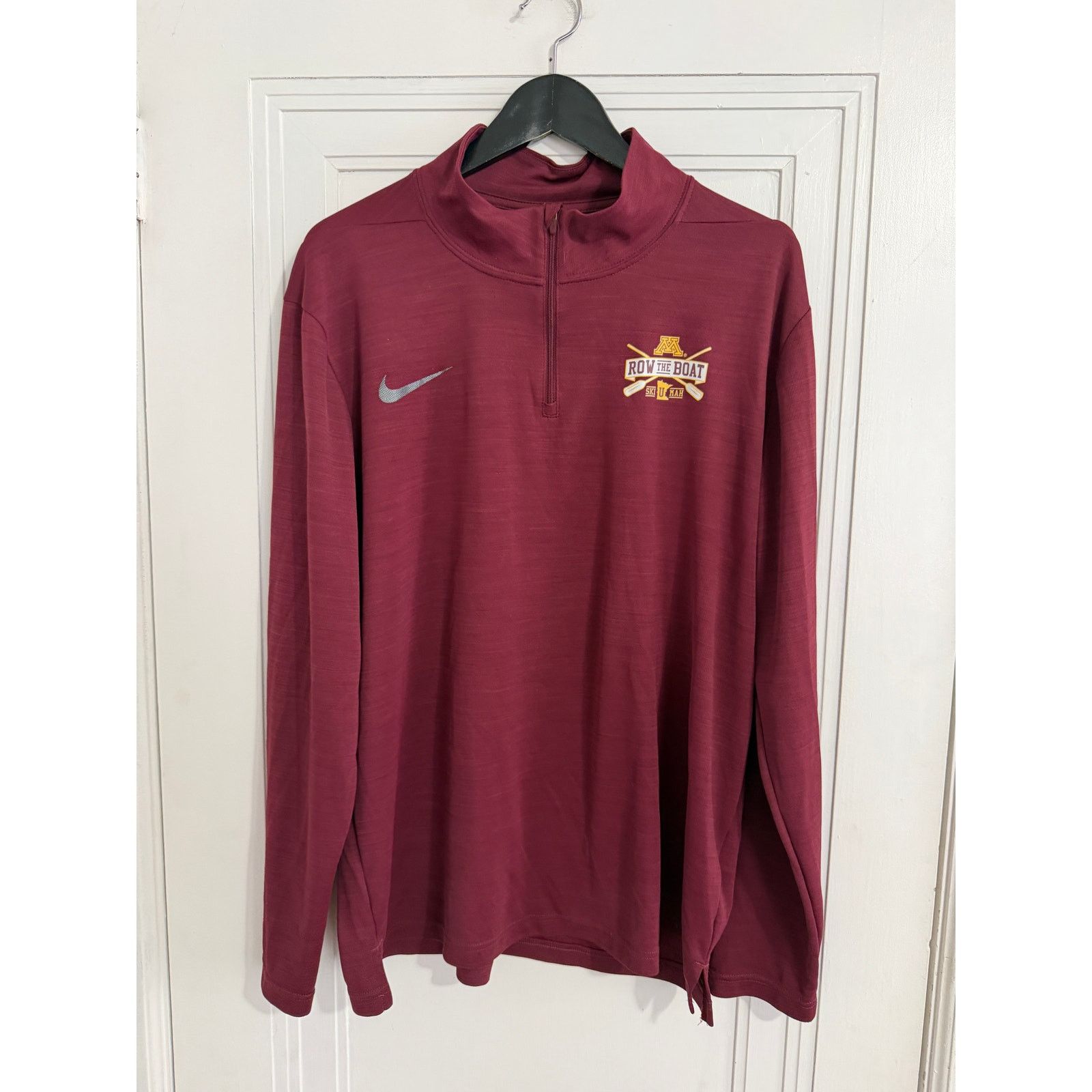 Nike Minnesota Gophers Row the Boat Nike 1/4-Zip Size XL Size US XL / EU 56 / 4 - 7 Thumbnail