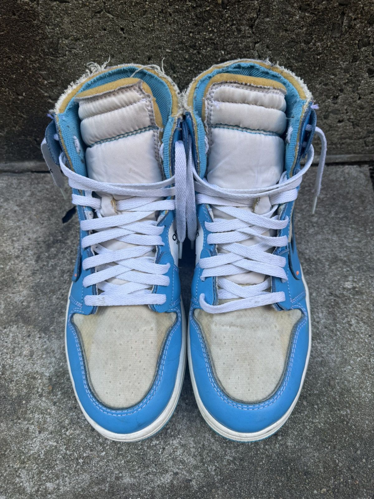 Nike × Off-White Nike Off-White Jordan 1 ‘UNC’ Size US 10 / EU 43 - 3 Thumbnail