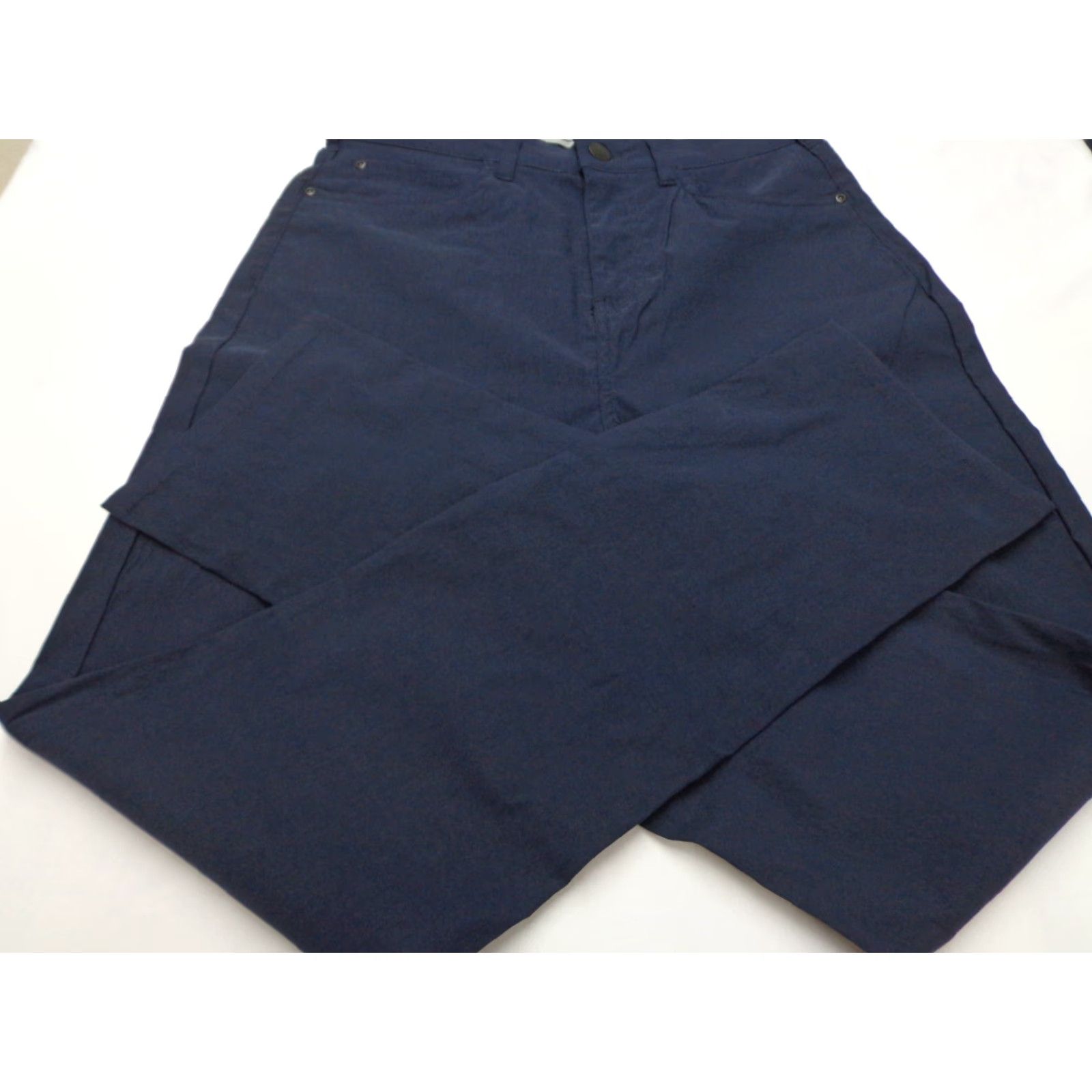 Vintage DENALI Dark Navy Blue Tech Fabric Stretch Pants NWT 30/30 MSRP 4 Denim? Wait - ensure no new info. Size US 30 / EU 46 - 5 Thumbnail