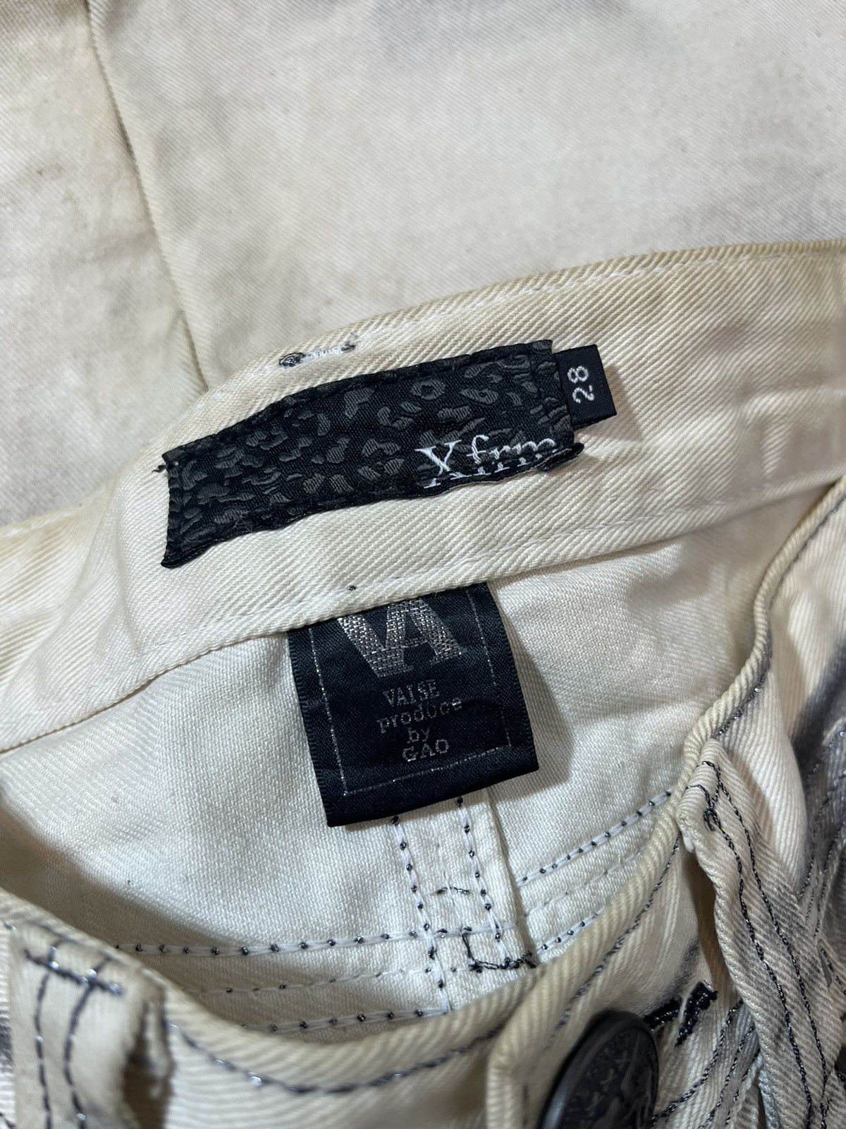 Seditionaries Xfrm Studded Clawmark Short Jeans Size US 31 - 8 Thumbnail