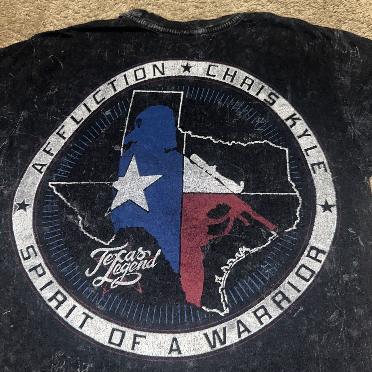 Affliction Y2K Affliction Chris Kyle Texas Legend Shirt Size US S / EU 44-46 / 1 - 6 Thumbnail
