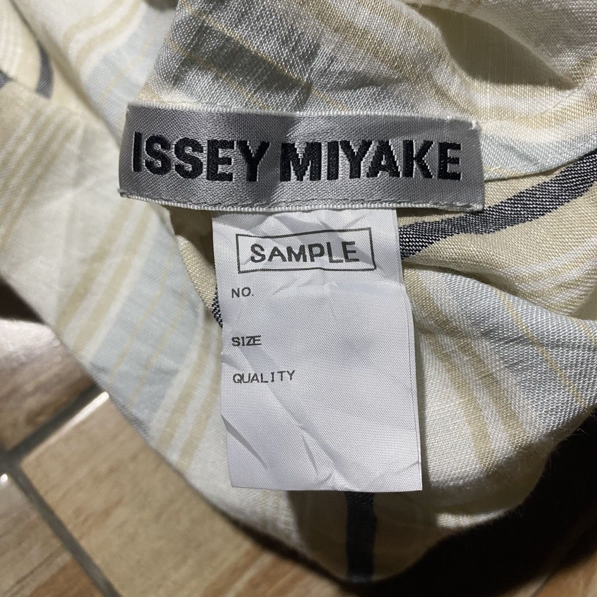 Issey Miyake × Japanese Brand ISSEY MIYAKE "SAMPLE" Maxi Dress Made in Japan Size ONE SIZE - 6 Thumbnail