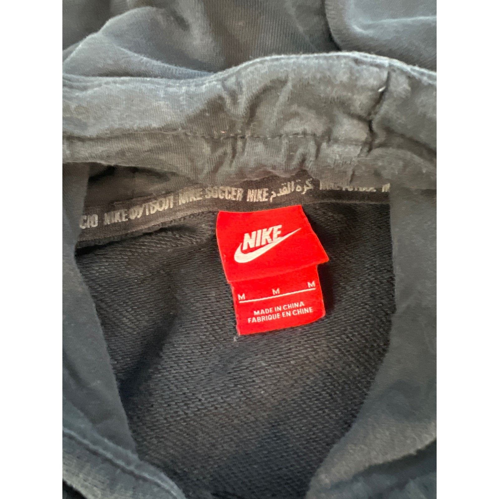Nike Nike Vitoria FC Soccer Hoodie Black Sweatshirt Mens M Size US M / EU 48-50 / 2 - 4 Thumbnail