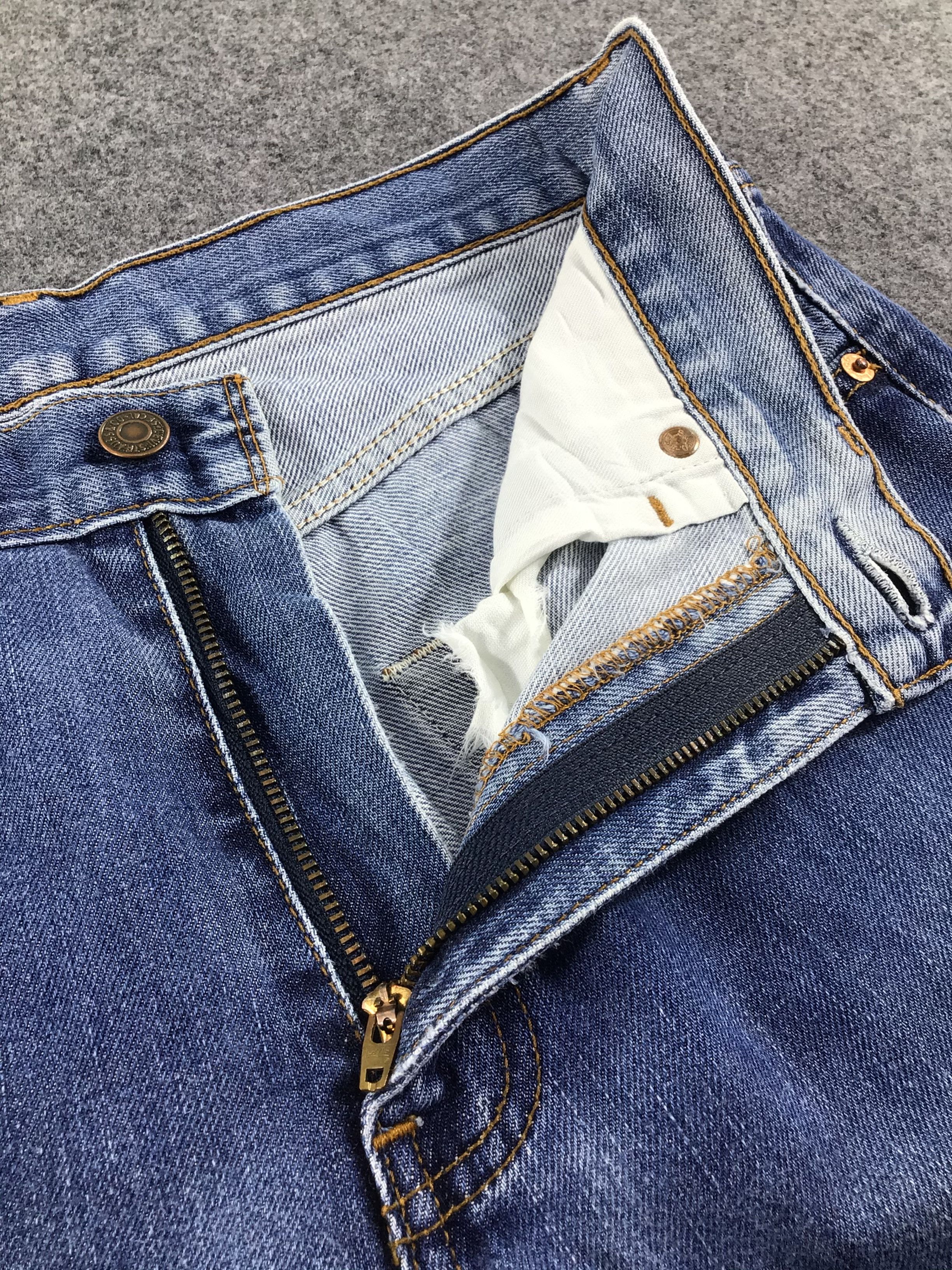 Levi's Vintage Blue Levis 512 Jeans-JM017 Size US 30 / EU 46 - 7 Thumbnail