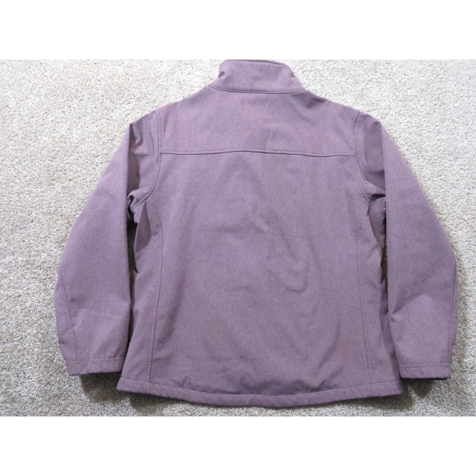 Vintage Western Cowgirl LEGEND Heather Purple Jacket L Women Solid Purple Simp Zip Snap Pockets Western Outdoor 3-4 Season Jacket Size L / US 10 / IT 46 - 8 Thumbnail