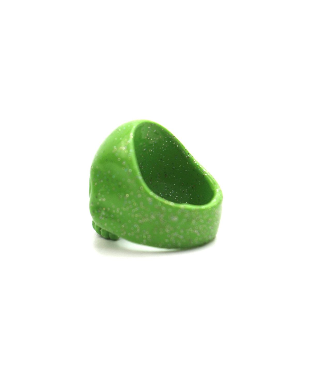Hysteric Glamour LOOPS SELECT NEON VENOM GLITTER SKULL RING Size ONE SIZE - 4 Thumbnail