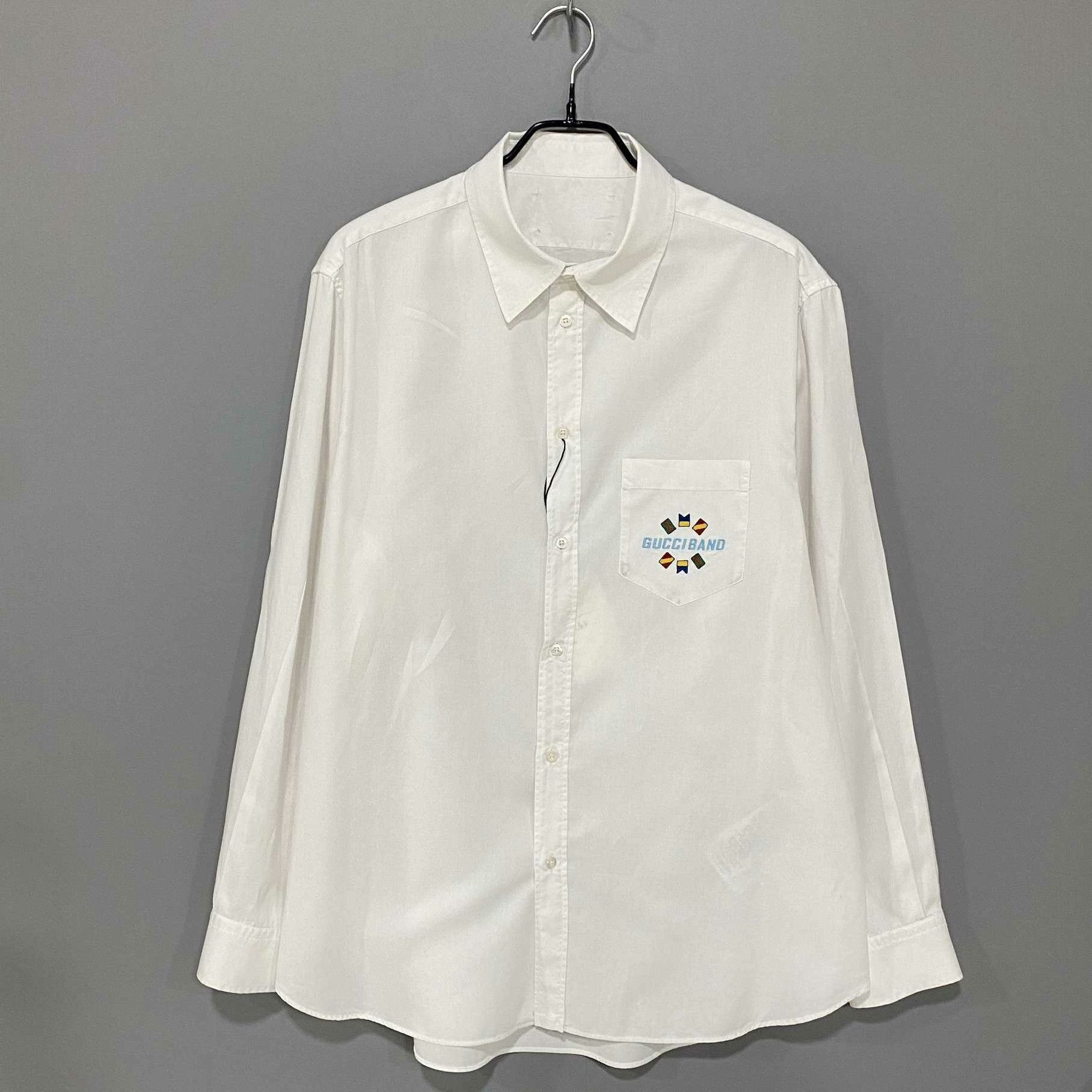 Gucci Gucci Embroidered Shirt s Men Size US S / EU 44-46 / 1 - 1 Thumbnail