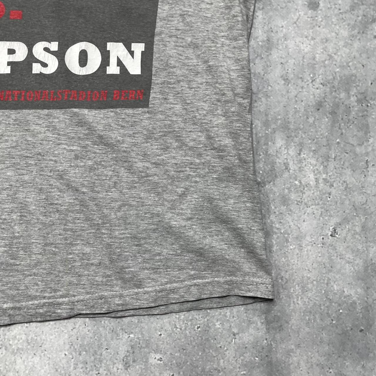 Vintage Klitschko VS Thompson Hard Rocks Boxing Promo T Shirt Gray Size US M / EU 48-50 / 2 - 10 Thumbnail