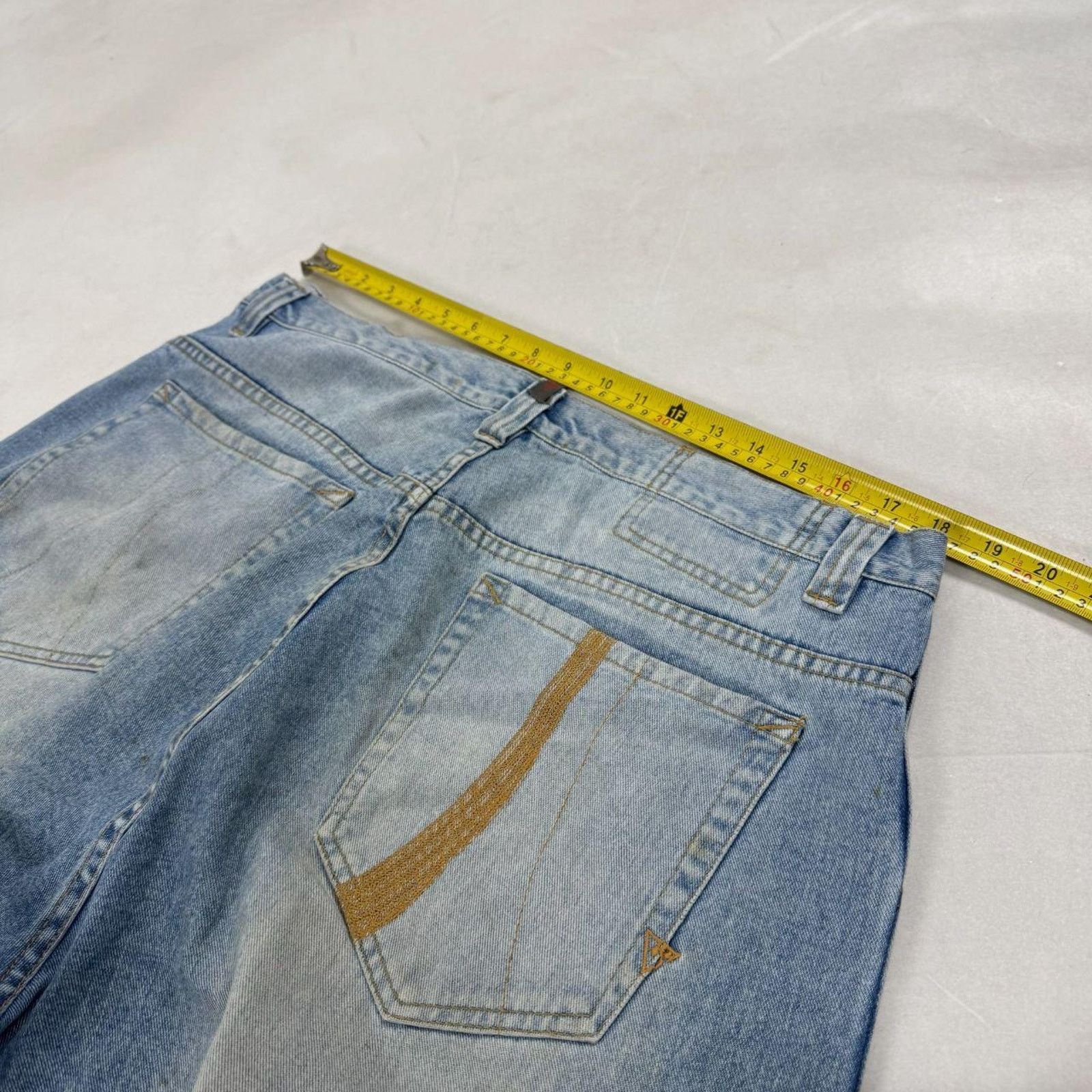 Japanese Brand × Le Grande Bleu (L.G.B.) × Vintage Vintage y2k faded baggy wide leg archive rare skater jeans Size US 36 / EU 52 - 5 Thumbnail