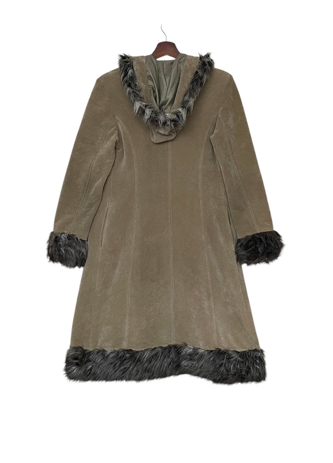 Japanese Brand Vintage Japanese Brand D.D.P Fur Trench Coat 1990s Size US L / EU 52-54 / 3 - 2 Thumbnail