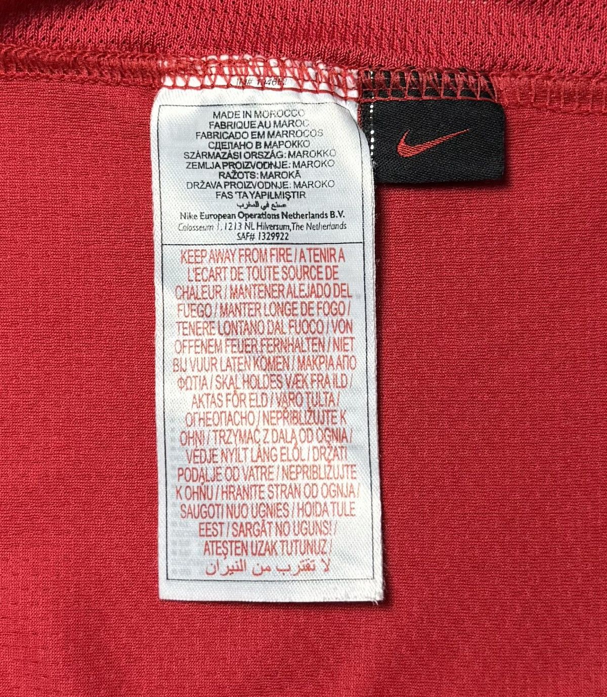 Nike Manchester United 2007 2009 Home Shirt Soccer Jersey Nike Size US L / EU 52-54 / 3 - 20 Thumbnail