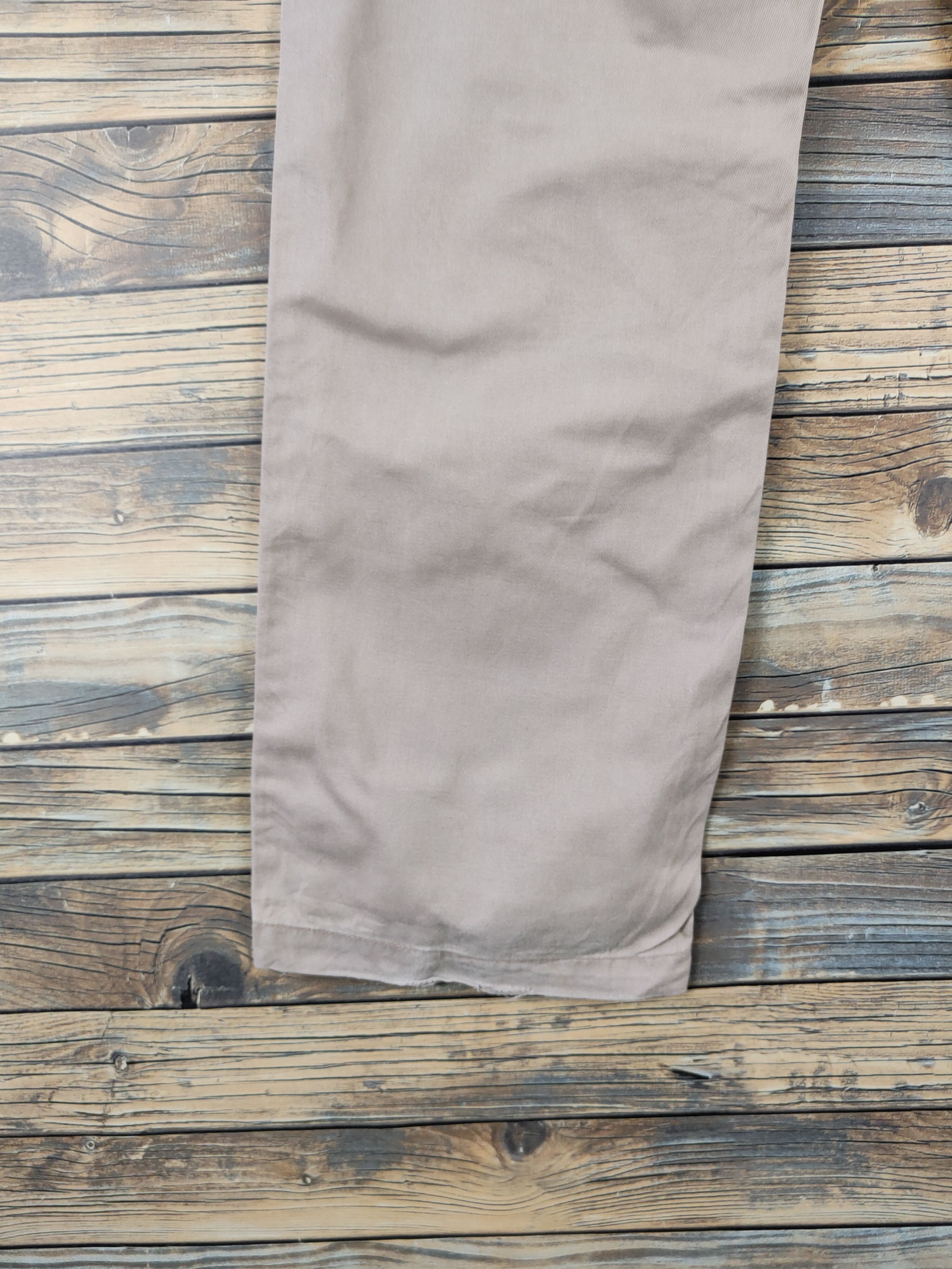 Japanese Brand DLL Anti-Label Jean Beige Multipocket Cargo Pants #521 Size US 33 - 9 Thumbnail