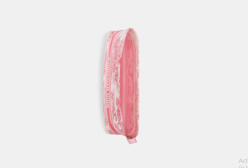 Dior o1w1db10525 S5440O Size : OS / Zipped Pouch in Candy Pink Size ONE SIZE - 2 Thumbnail
