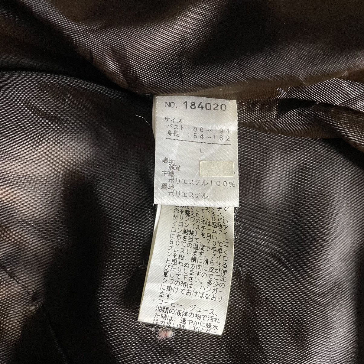 Kansai Yamamoto Kansai Bis by Kansai Yamamoto PU Leather Puffer Jacket Size M / US 6-8 / IT 42-44 - 22 Thumbnail