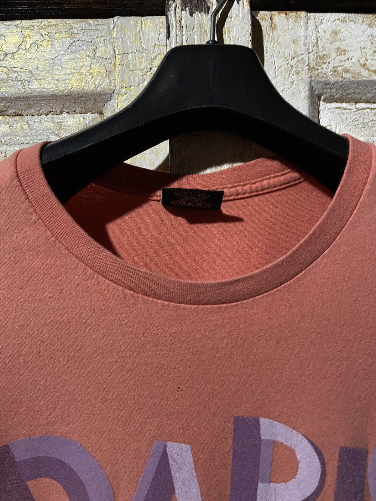 Stussy Stüssy World Tour Jumble coral t shirt size xl Size US XL / EU 56 / 4 - 3 Thumbnail