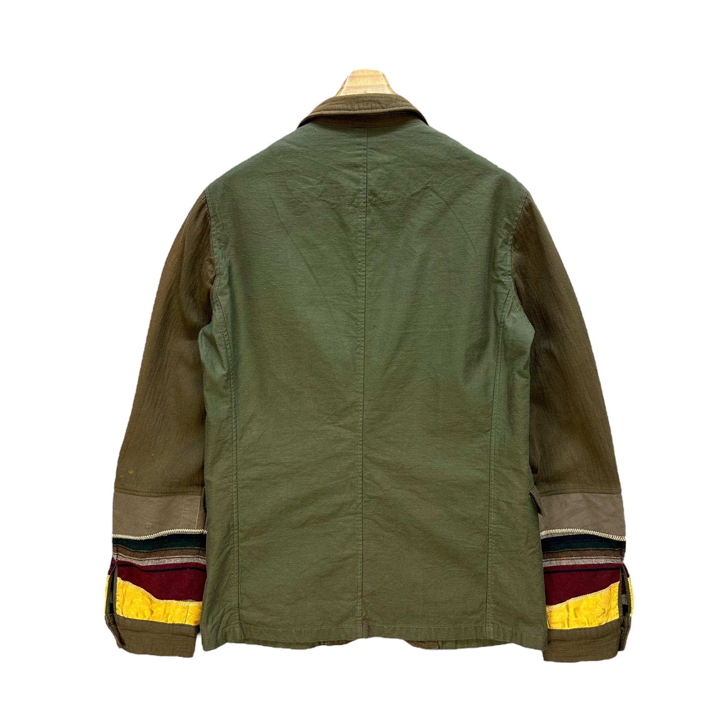 Japanese Brand MASTERKEY X HIBECK Nice Design Casual Jacket #80-1445 Size US S / EU 44-46 / 1 - 11 Thumbnail