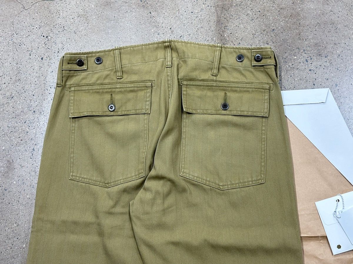 Visvim Visvim 18aw Drill Mil Pants （Herringbone） Size US 34 / EU 50 - 5 Thumbnail