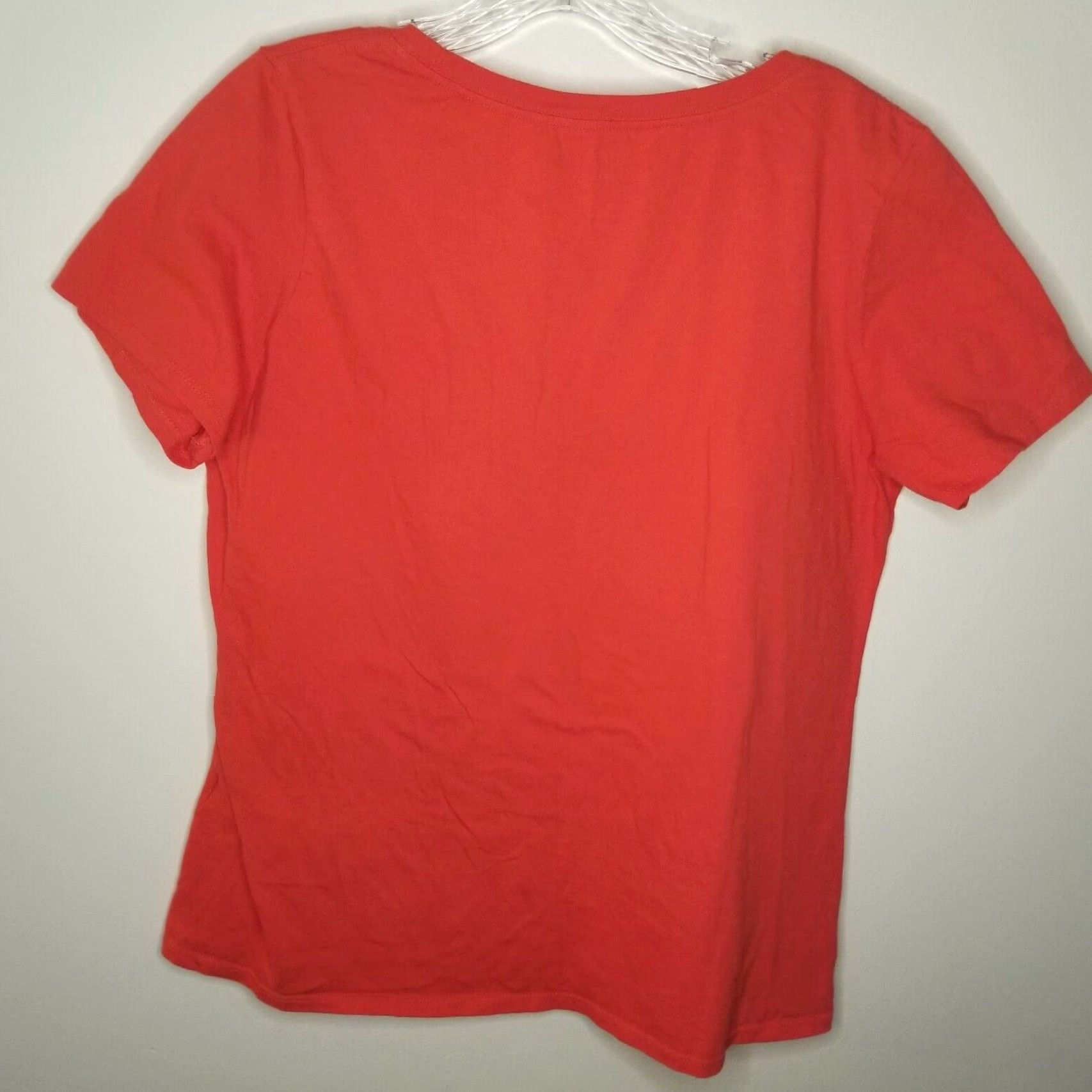 Nike Nike T-Shirt Womens Orange Short Sleeve Large Mens is incorrect, it should be Womens at the end: Nike T-Shirt Orange Short Sleeve Large Womens Size L / US 10 / IT 46 - 5 Thumbnail
