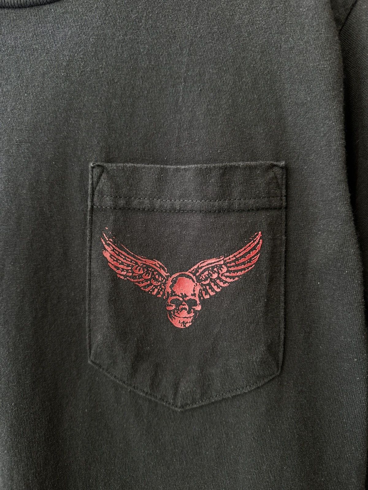 Chrome Hearts Chrome Hearts Foti Skull Wing Pocket Tee Size US S / EU 44-46 / 1 - 4 Thumbnail