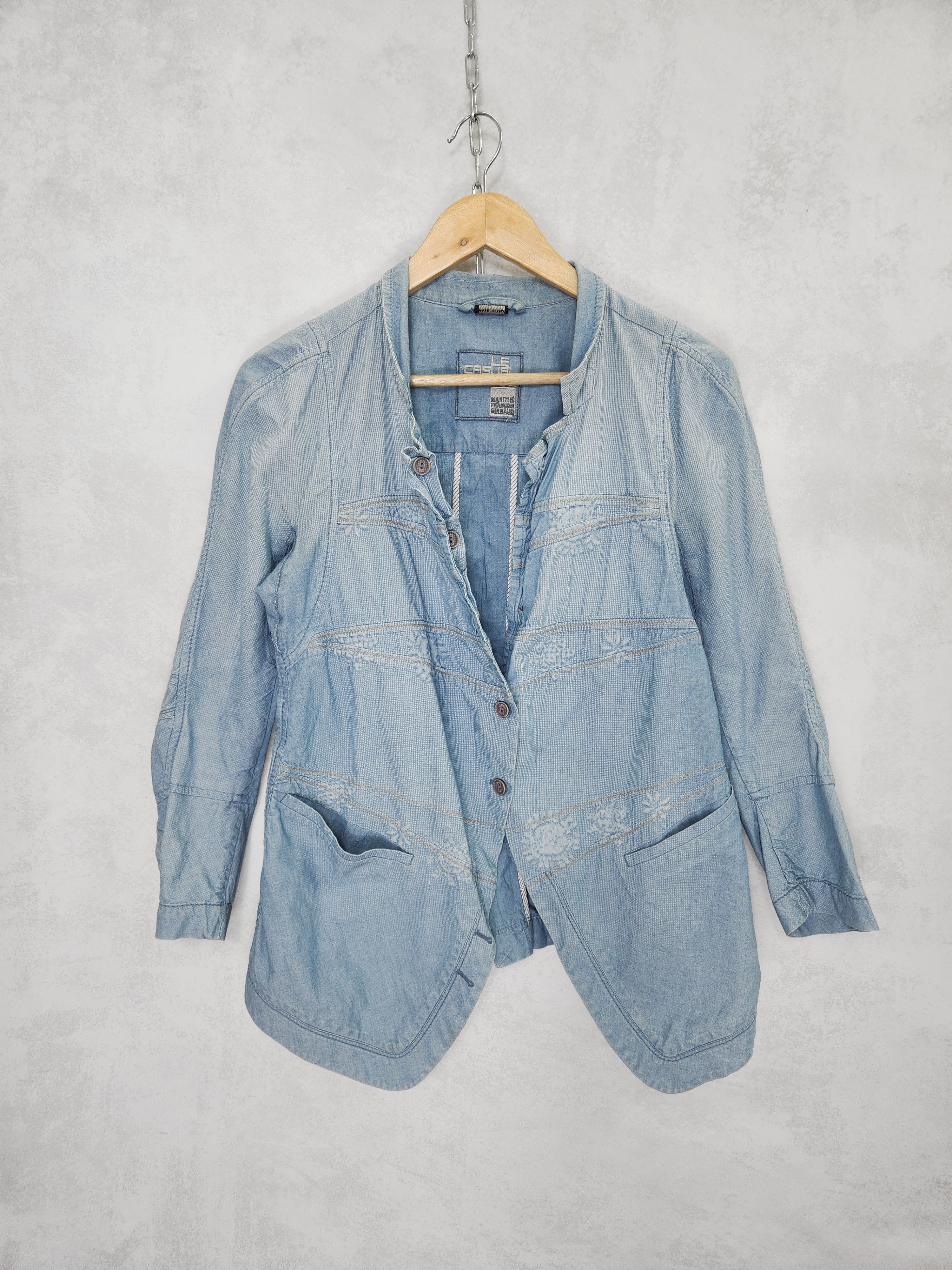 Marithe + Francois Girbaud Le Casual de marithe francois girbaud assymetric blazer Size L / US 10 / IT 46 - 1 Thumbnail