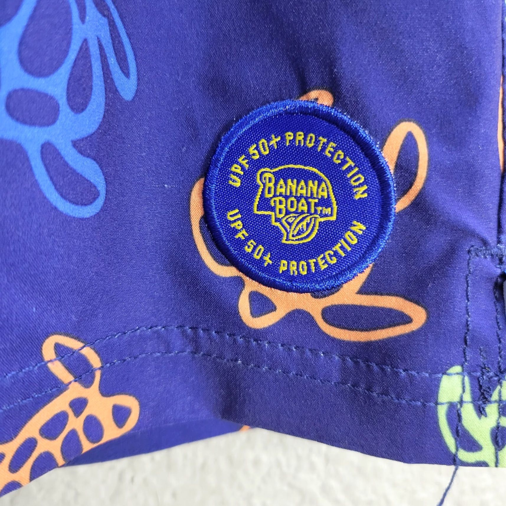 Vintage Banana Boat Men S Purple Swim Shorts Trunks UPF 50+ Drawstring Size US 29 - 4 Thumbnail