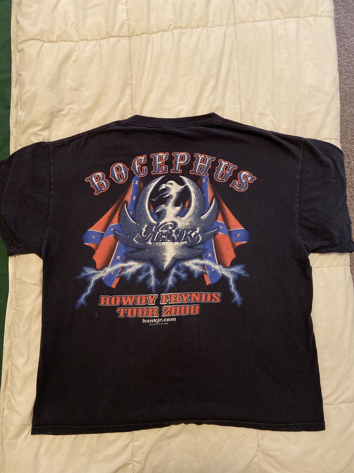 Vintage Vintage Hank Williams Jr Tee Size US L / EU 52-54 / 3 - 2 Thumbnail