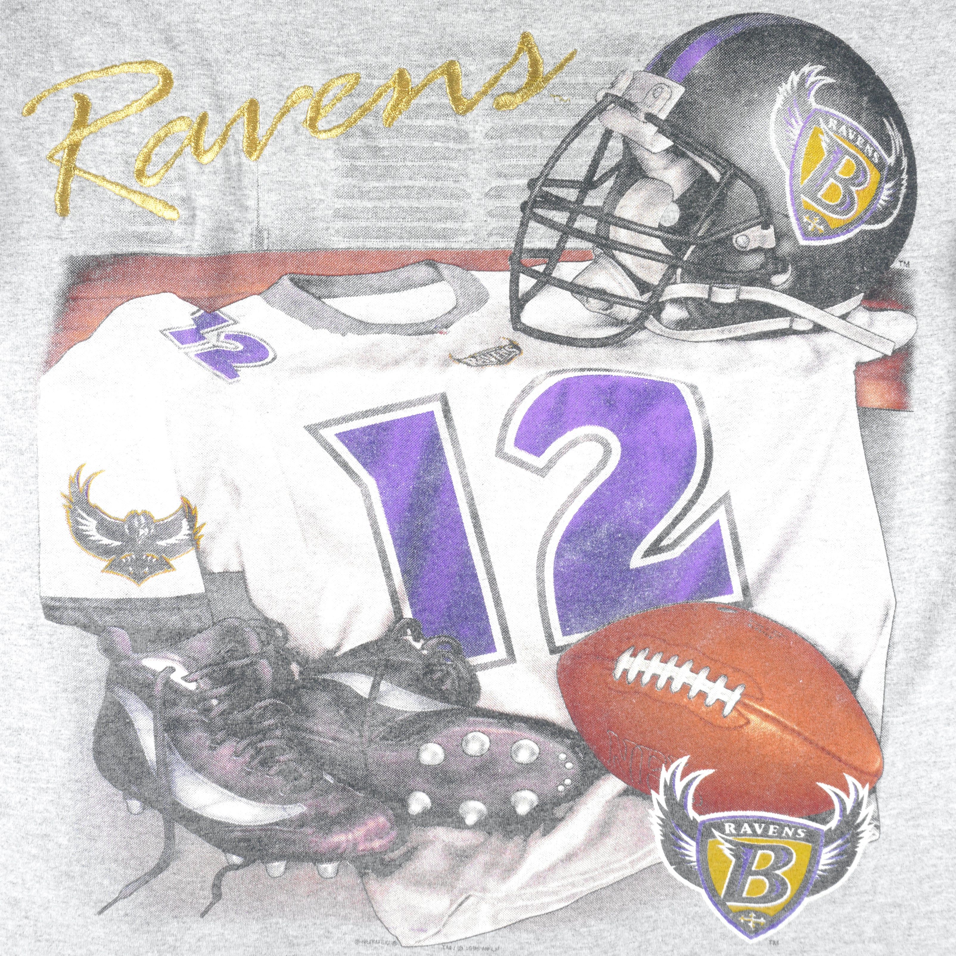 Lee NFL - Baltimore Ravens Locker Room T-Shirt 1995 Size US M / EU 48-50 / 2 - 3 Thumbnail