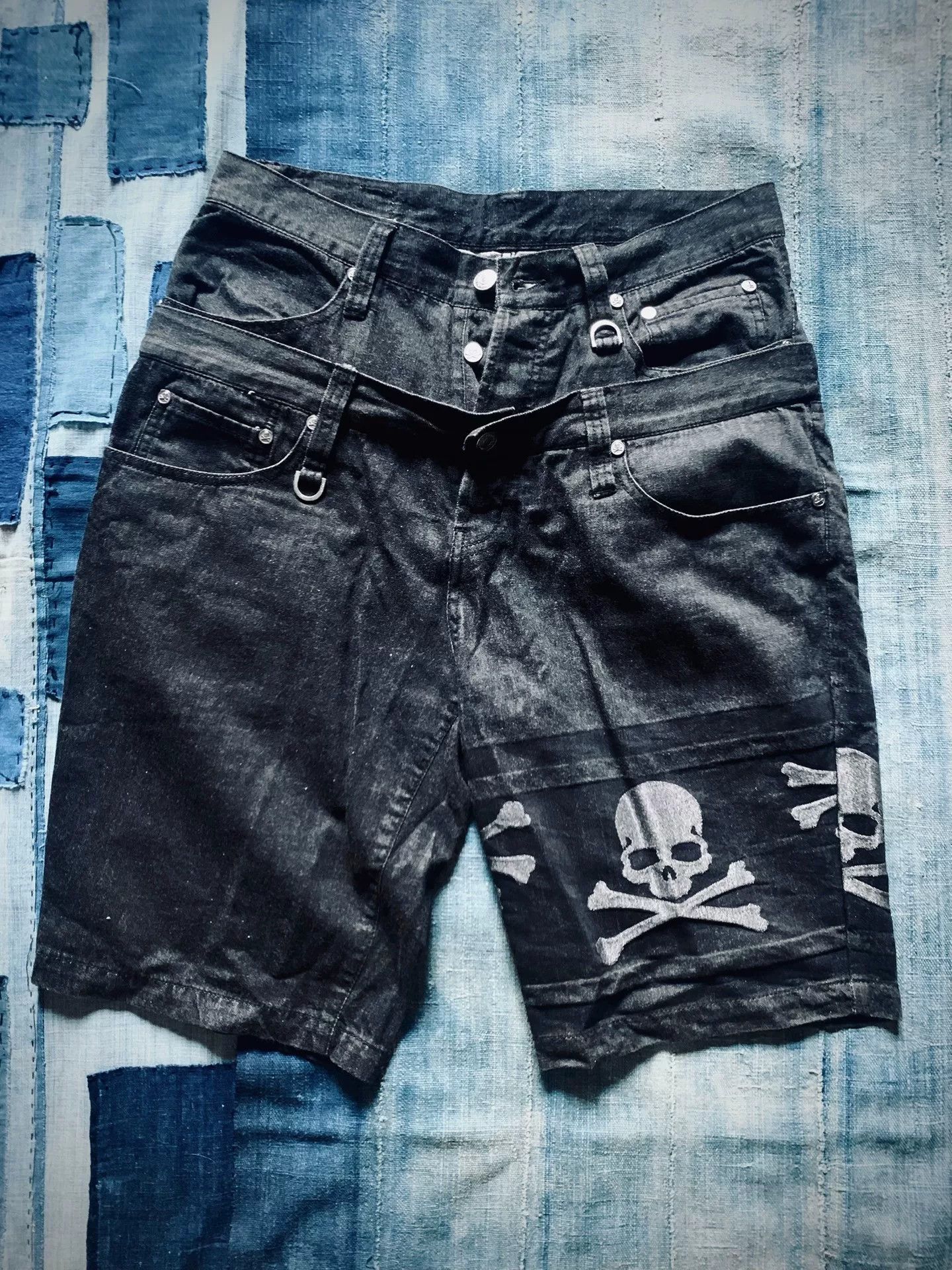 Visvim MMJ 2011 Double Waist Denim Shorts Limited Size US 30 / EU 46 - 1 Thumbnail