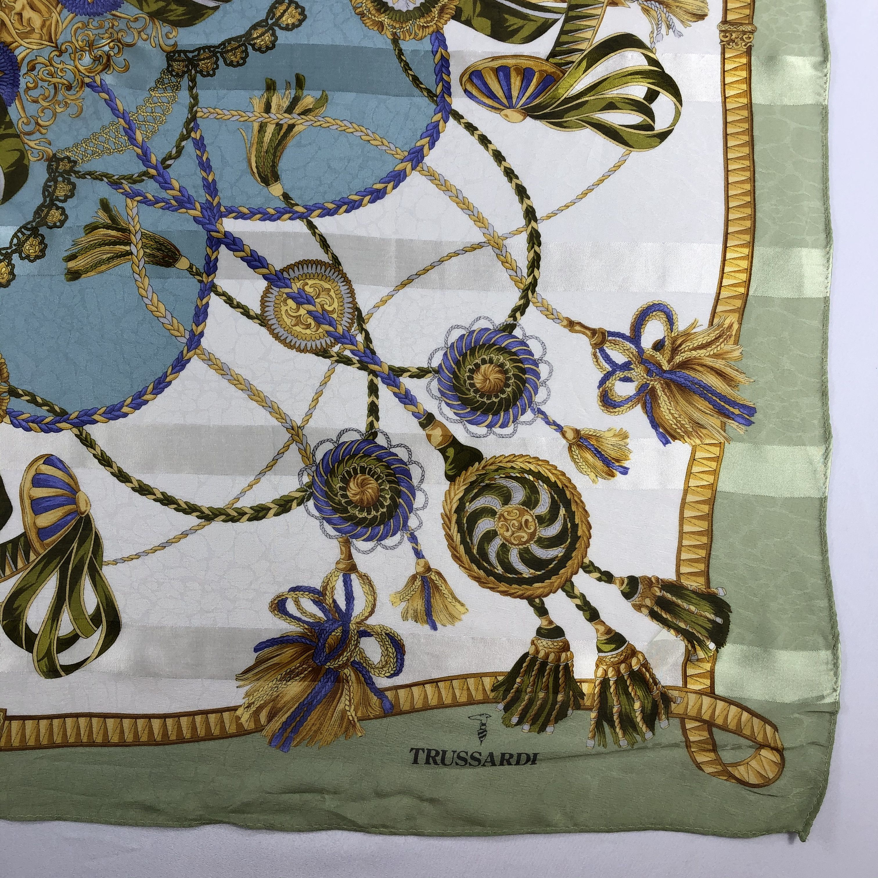 Trussardi Vintage Trussardi Silk Scarf Size ONE SIZE - 4 Thumbnail