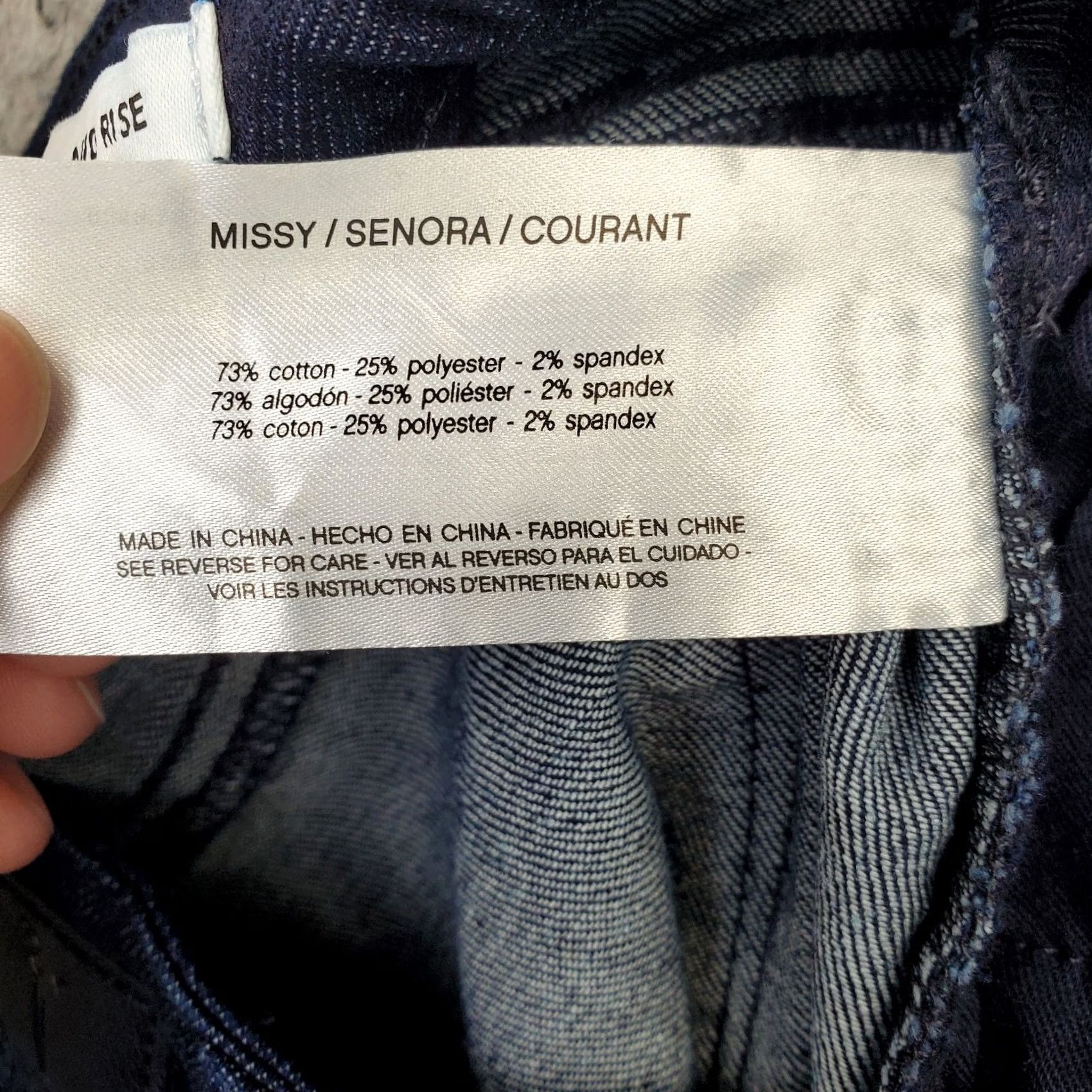 Denime Skinnygirl Sunrise Jeans Womens Size 0 Blue Denim Mid Rise Ankle Slit Skinny Leg Jeans Size 25" / US 0 / IT 36 - 7 Thumbnail