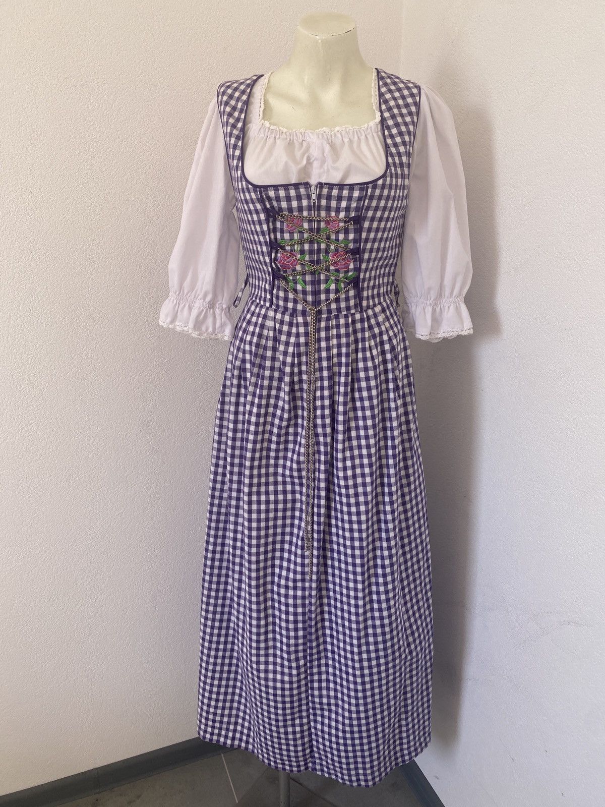 Vintage Trachten maxi dress Size S / US 4 / IT 40 - 2 Thumbnail