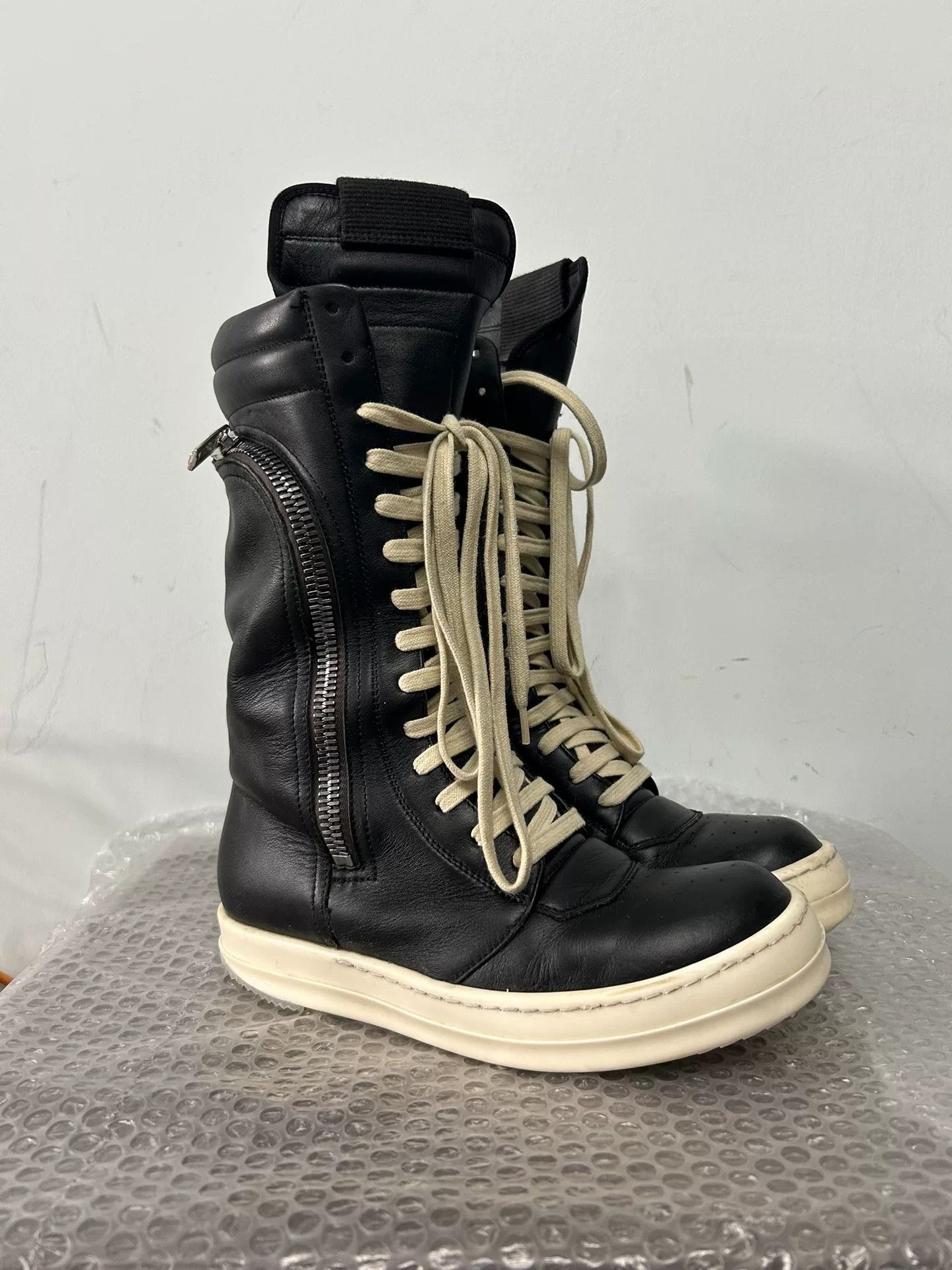 Rick Owens Rick Owens High-Top Women’s Cargo Boots Size US 5 / IT 35 - 1 Thumbnail