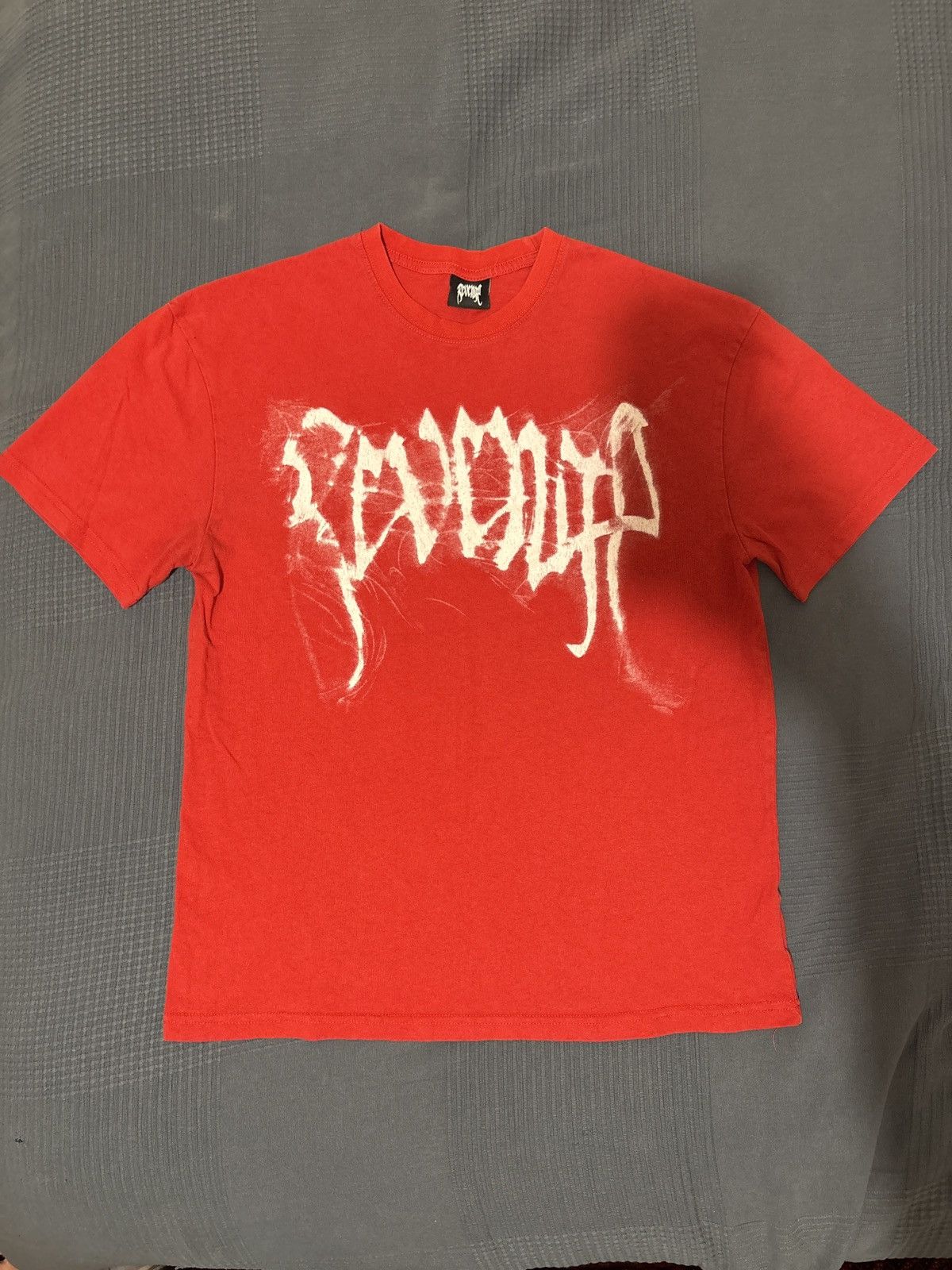 Revenge Revenge Smoke Tee Red Size US L / EU 52-54 / 3 - 1 Thumbnail