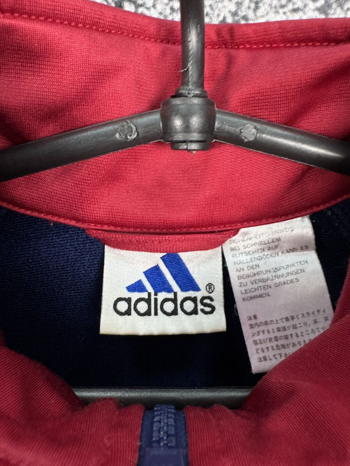 Adidas Adidas Vintage 90s Track Jacket Big Logo Retro Style Size S Size US S / EU 44-46 / 1 - 7 Thumbnail